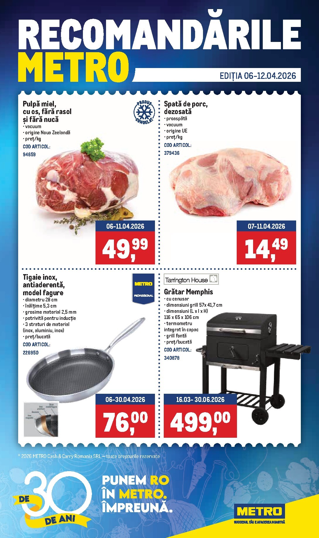 Catalog Metro - Recomandari online – oferte valabile din 06.04.2026