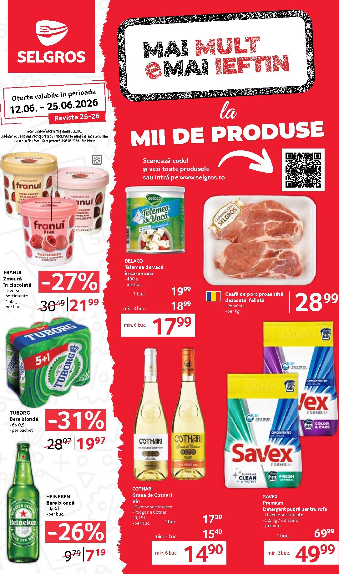 Selgros - Magazine Mici pliante pentru săptămâna viitoare de la vineri 12.06.2026 până la joi 25.06.2026