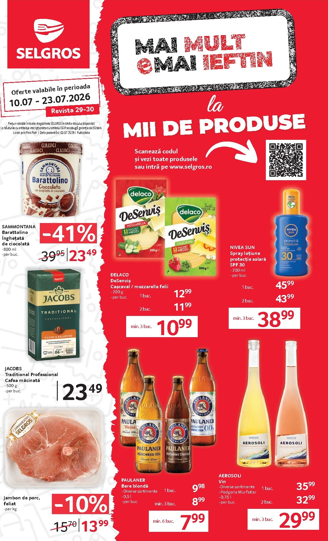 Selgros - Magazine Mici pliante pentru săptămâna viitoare de la vineri 10.07.2026 până la joi 23.07.2026