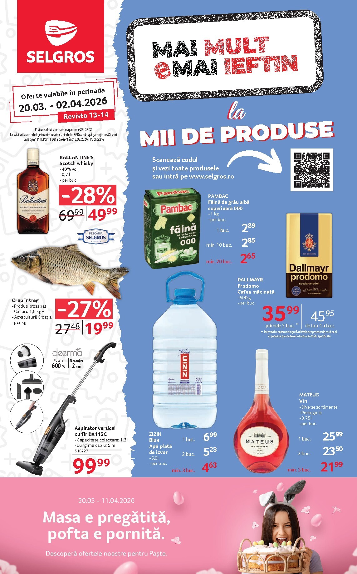Catalog Selgros - Food online – oferte valabile din 20.03.2026