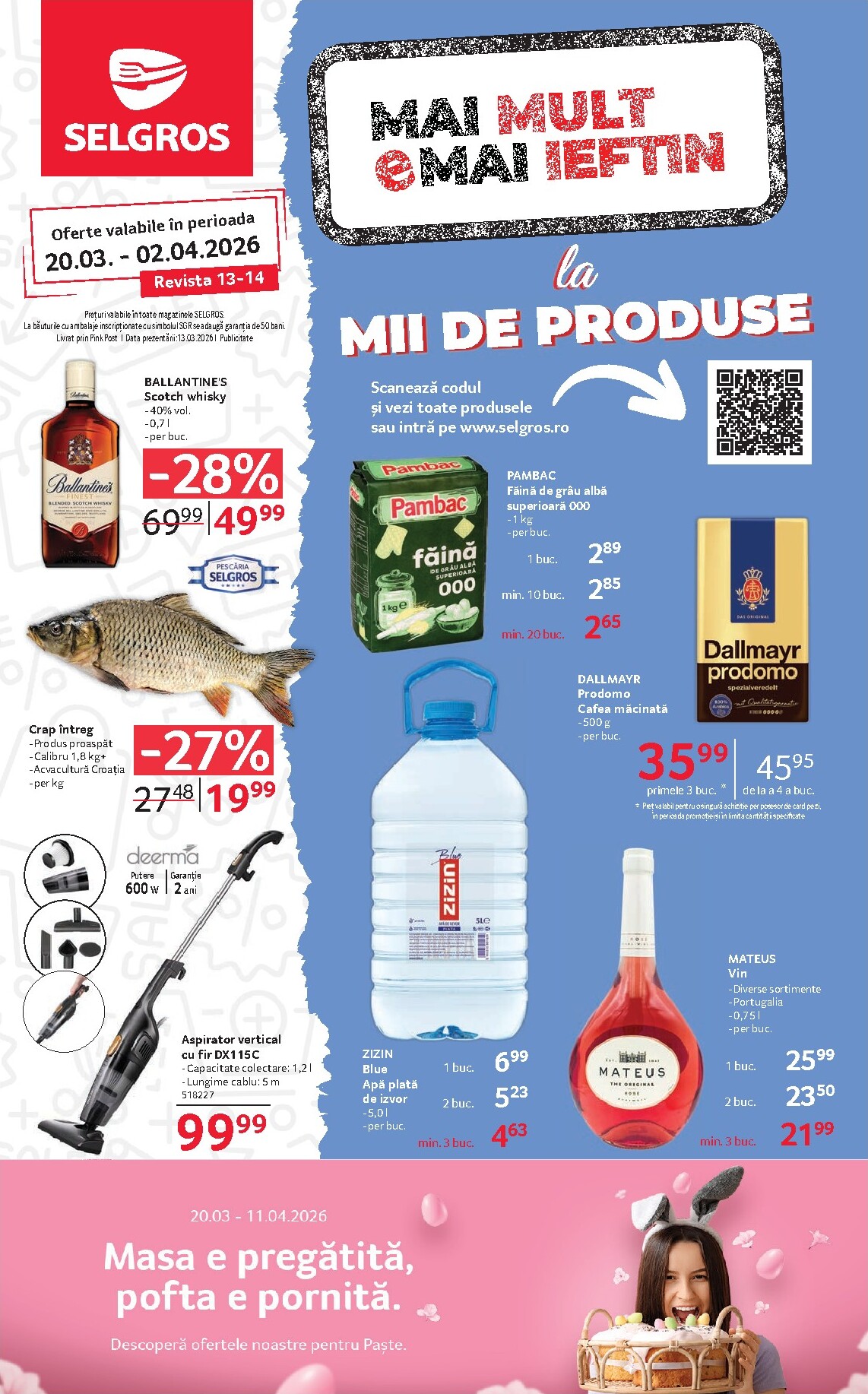 Catalog Selgros - Magazine Mici online – oferte valabile din 20.03.2026
