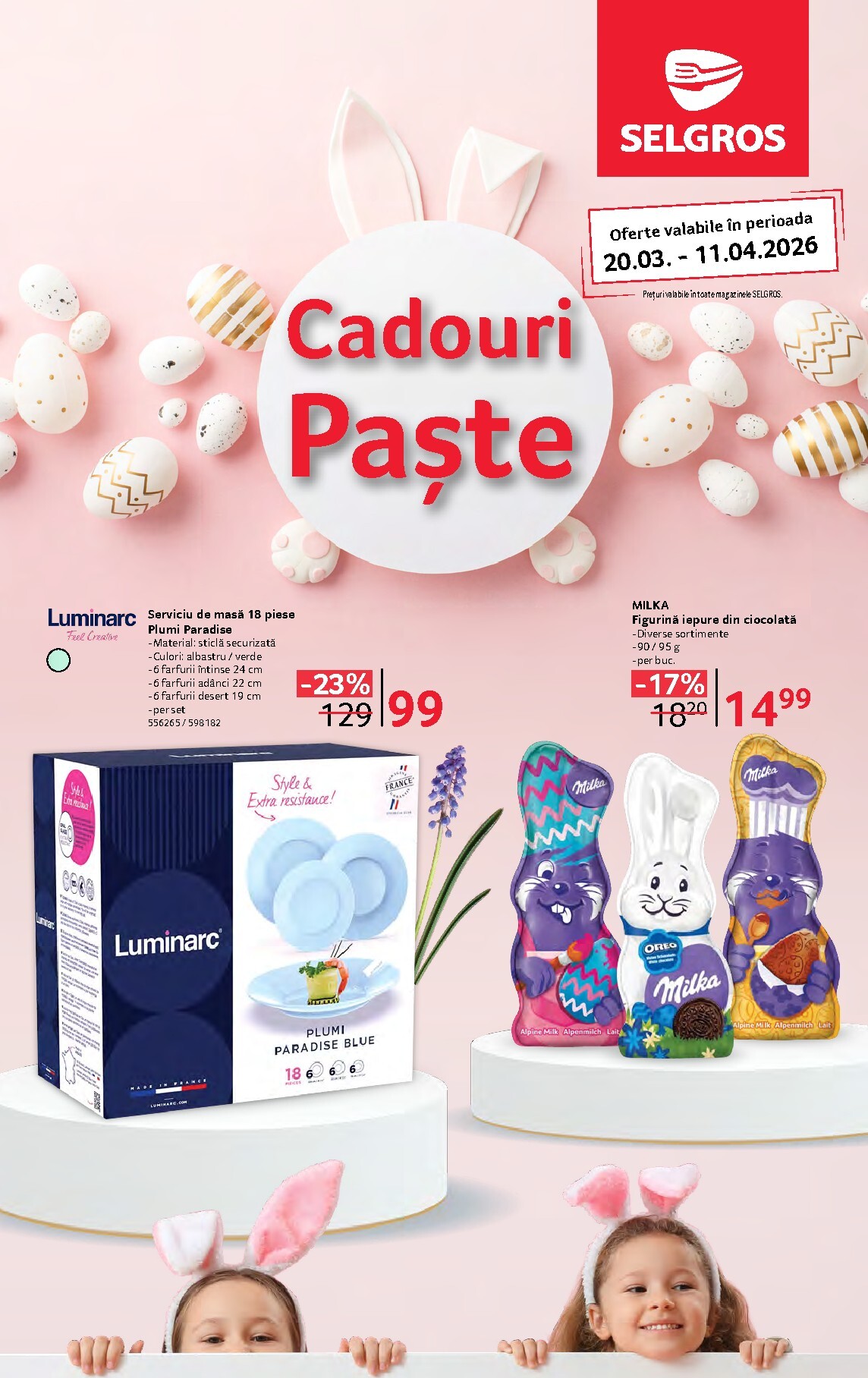 Catalog Selgros - Paște online – oferte valabile din 20.03.2026