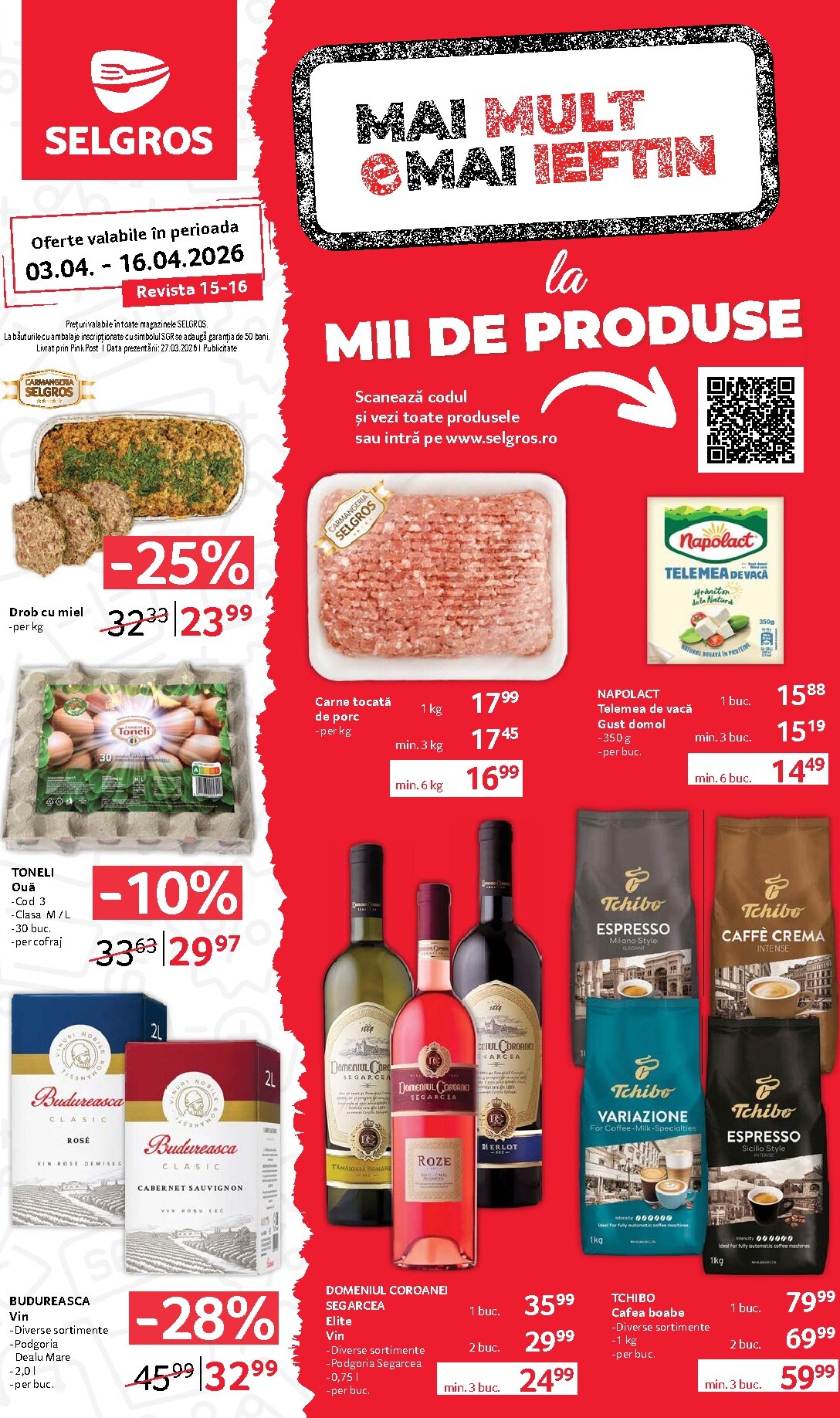 Catalog Selgros - Food online – oferte valabile din 03.04.2026