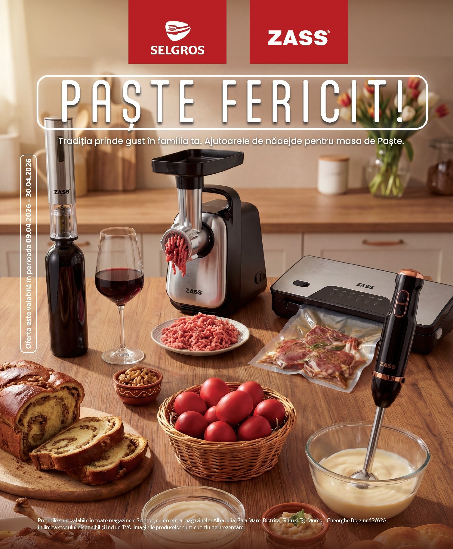 Brosura Selgros - Catalog Zass valabilă de la joi 09.04.2026 până la joi 30.04.2026