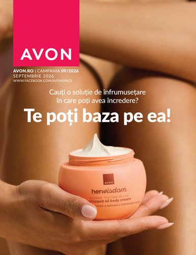 Brosura Avon valabilă de la marți 01.09.2026 până la miercuri 30.09.2026