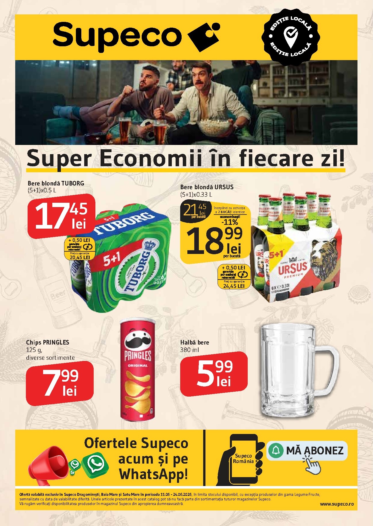 Brosura Supeco - Dragomiresti, Baia Mare, Satu Mare valabilă de la joi 11.06.2026 până la miercuri 24.06.2026