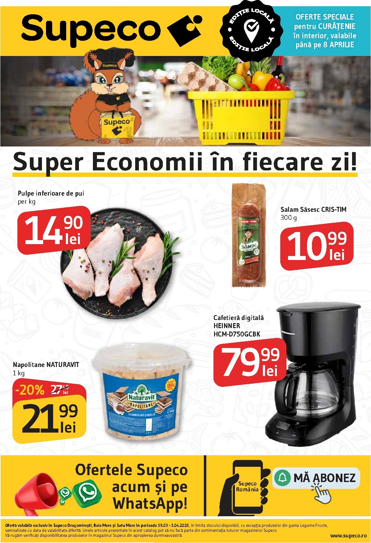 Catalog Supeco - Local online – oferte valabile din 19.03.2026