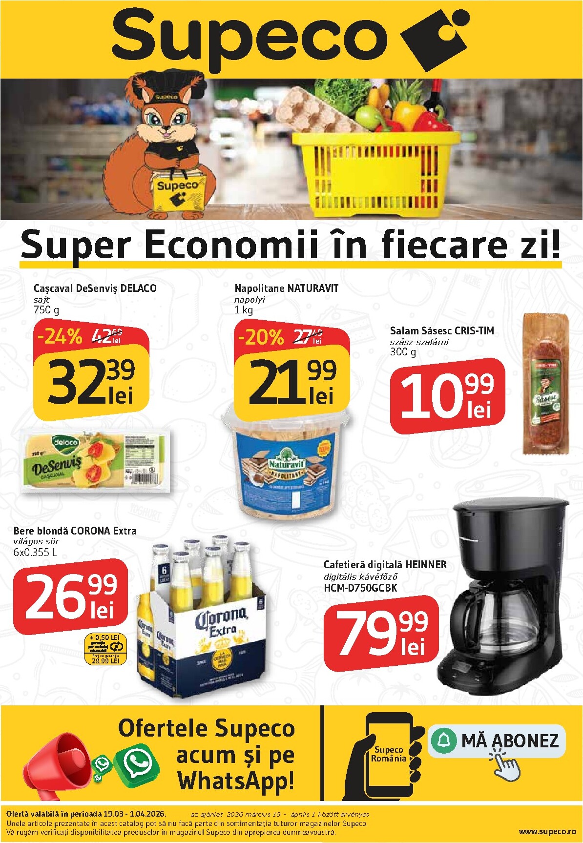Catalog Supeco - Bilingv online – oferte valabile din 19.03.2026