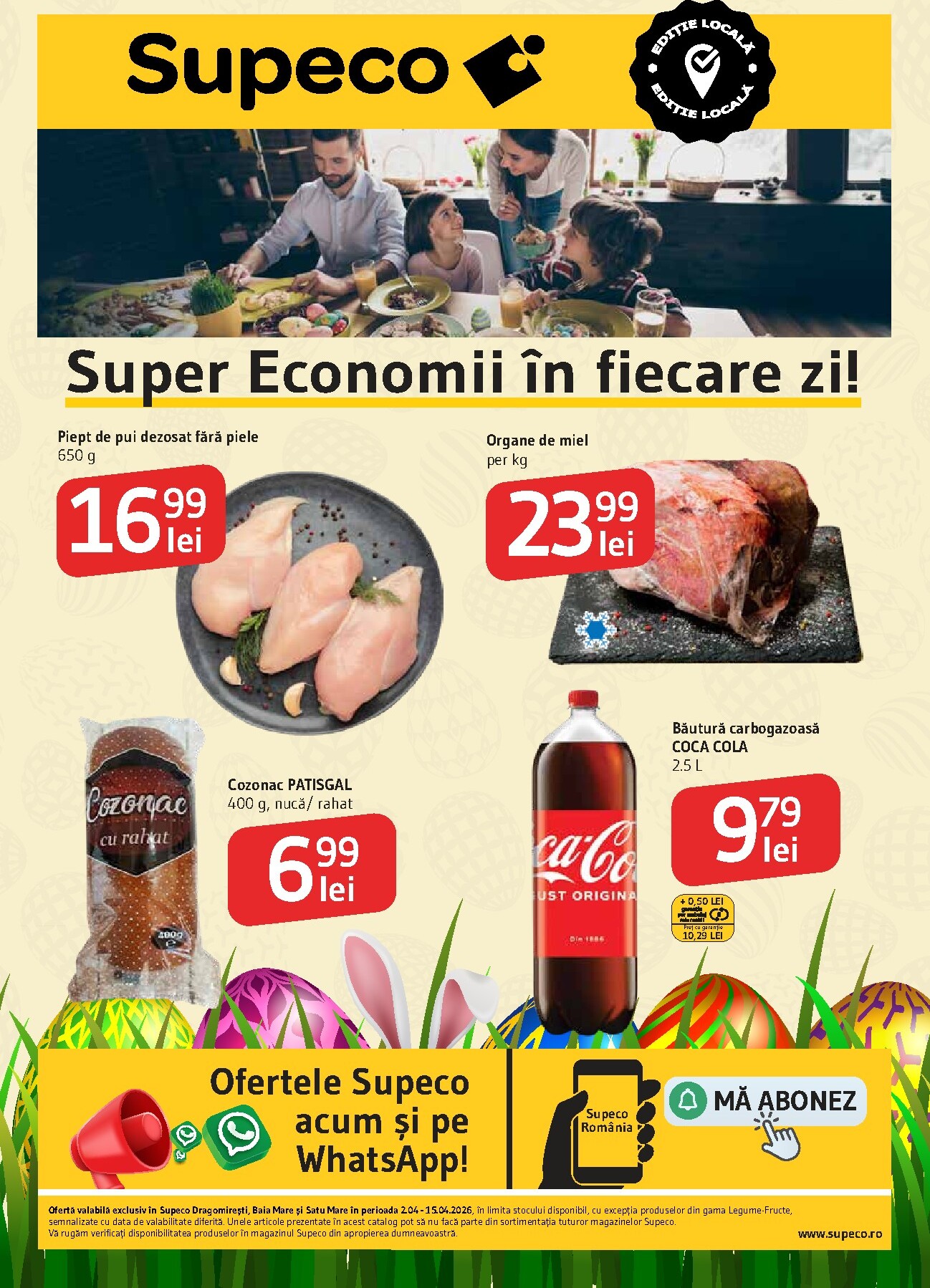 Catalog Supeco - Dragomiresti, Baia Mare si Satu Mare online – oferte valabile din 02.04.2026