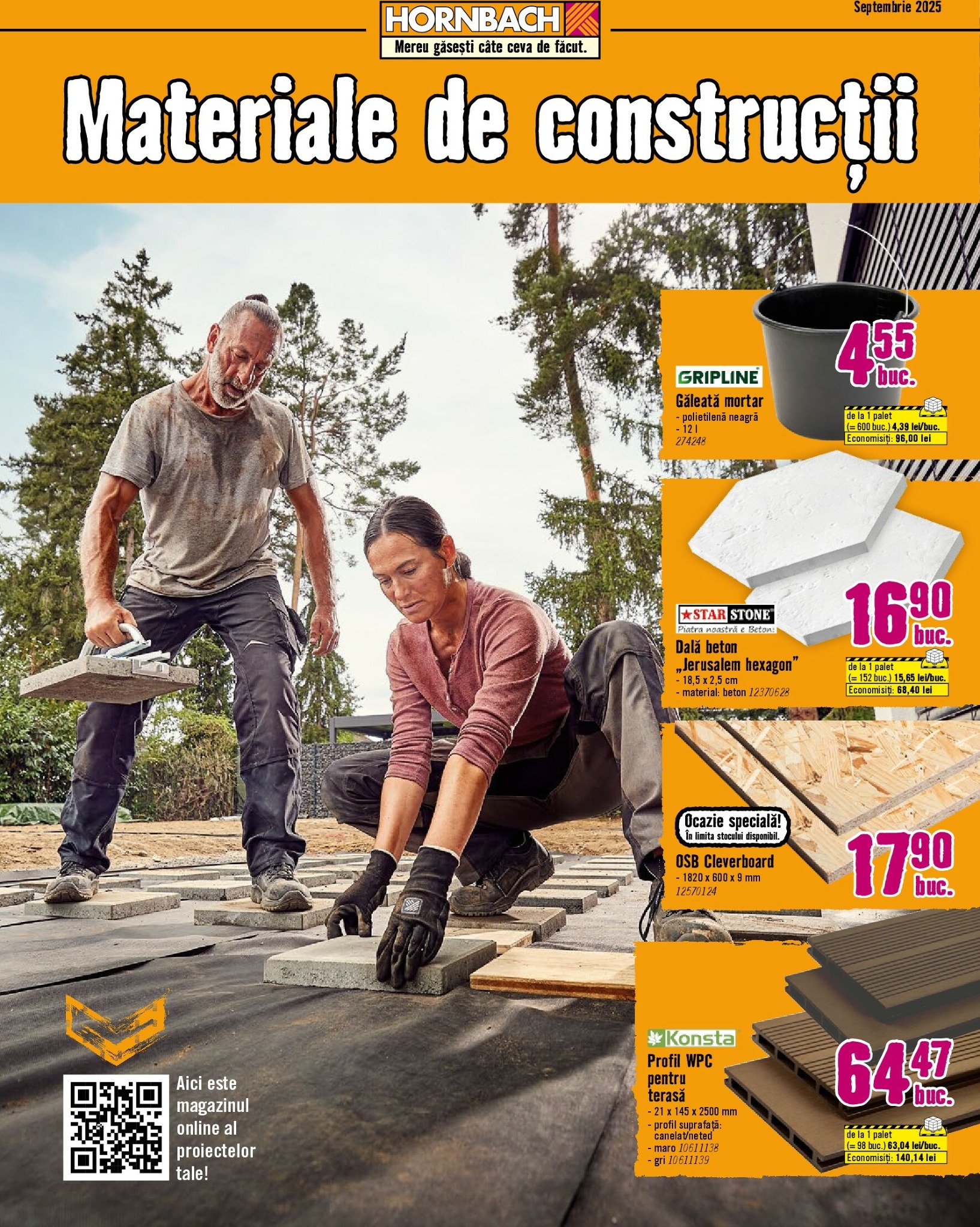 Catalog Hornbach online – oferte valabile din 15.09.