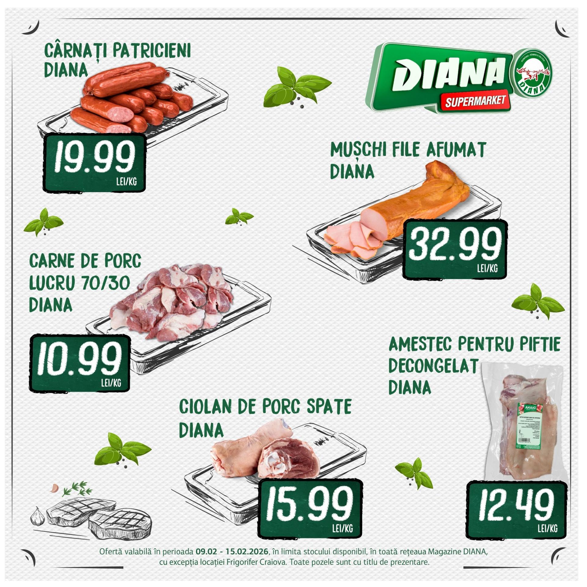 Catalog Diana - Salam Afumat online – oferte valabile din 09.02.2026