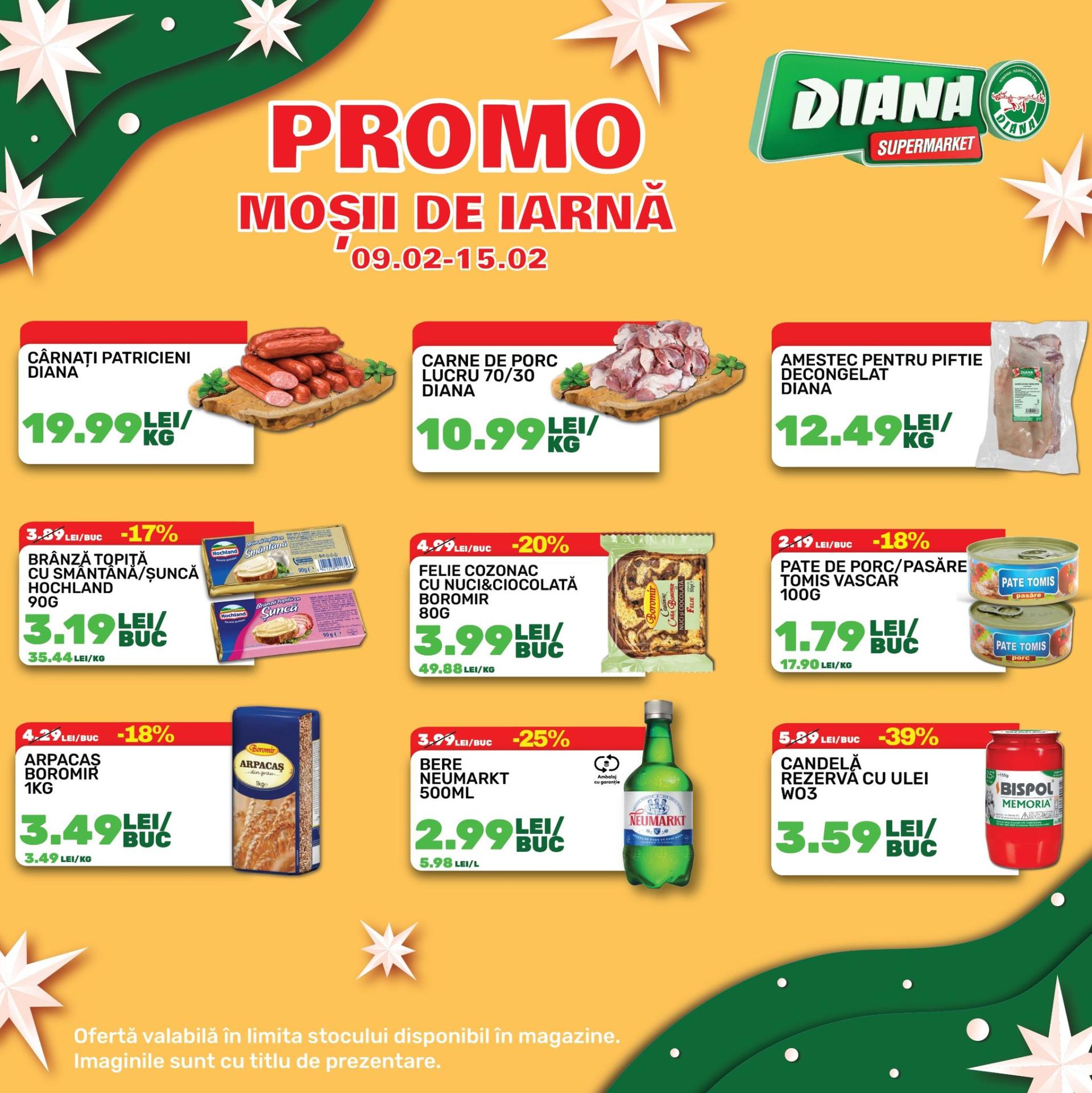 Catalog Diana - Promo Moșii de Iarnă online – oferte valabile din 09.02.2026