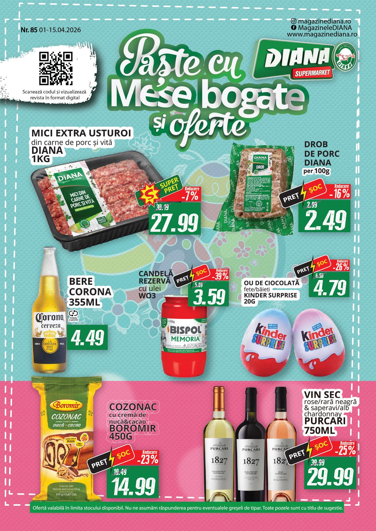 Catalog Diana online – oferte valabile din 01.04.2026