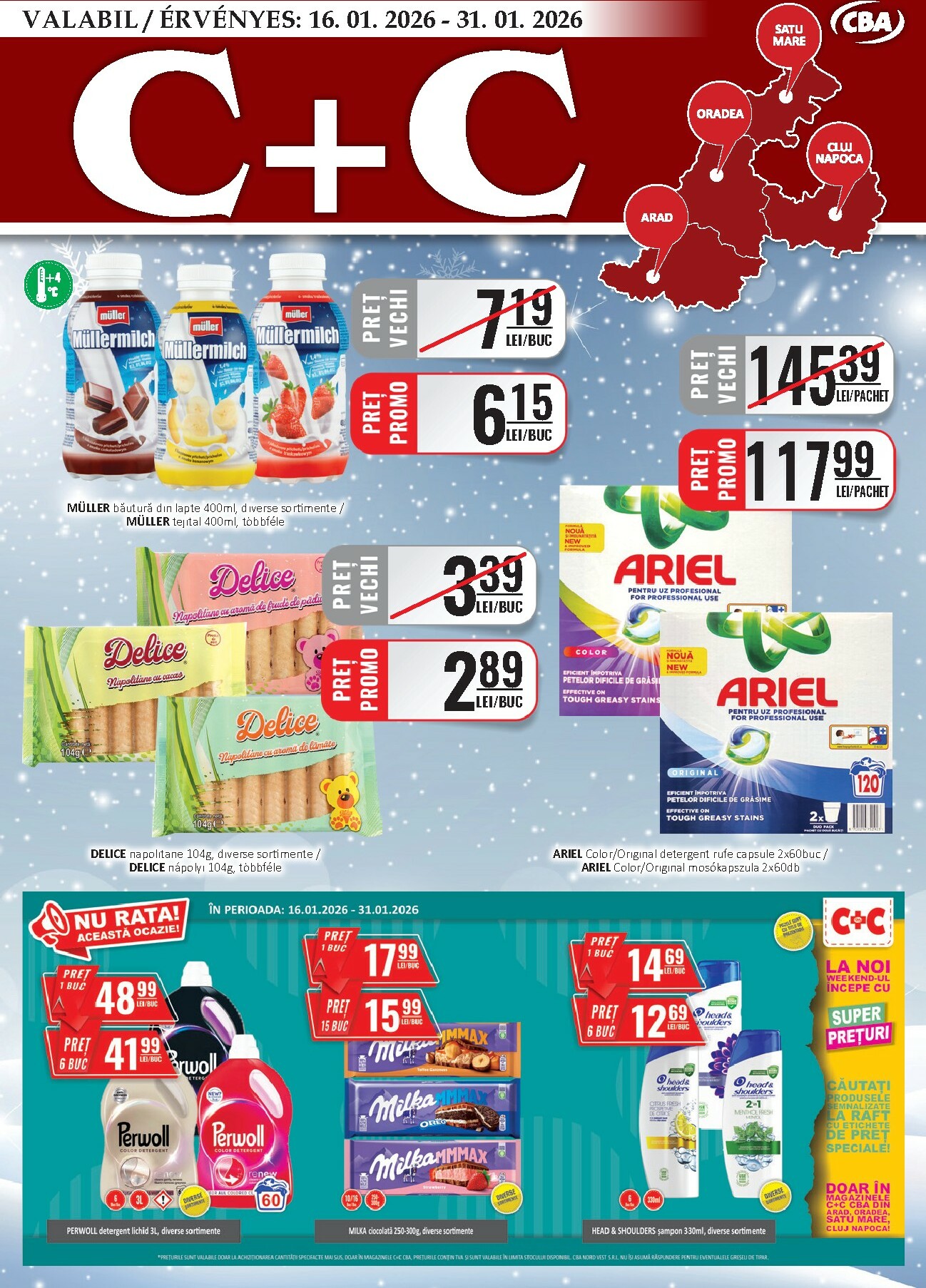 Catalog CBA online – oferte valabile din 16.01.