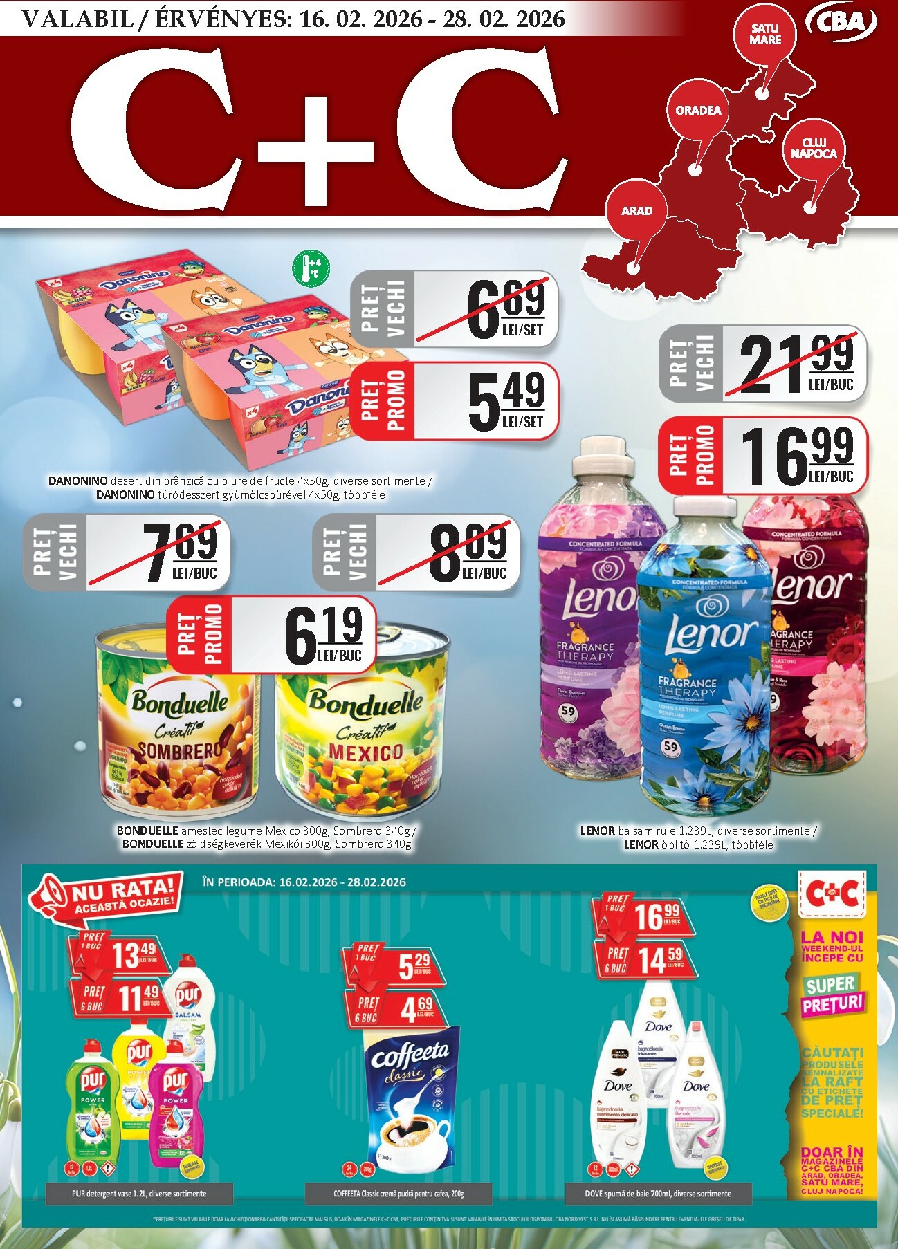 Catalog CBA online – oferte valabile din 16.02.2026