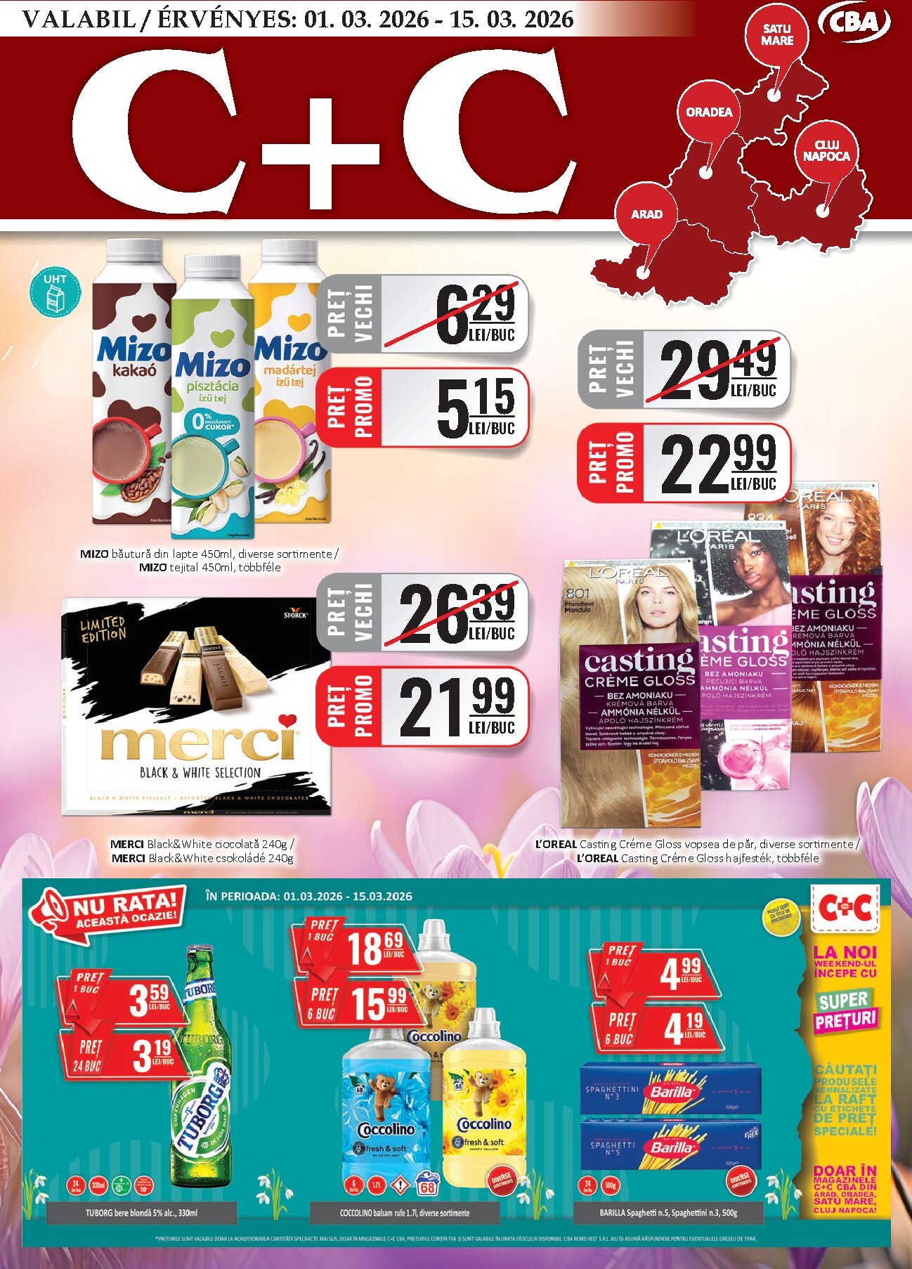 Catalog CBA online – oferte valabile din 01.03.2026