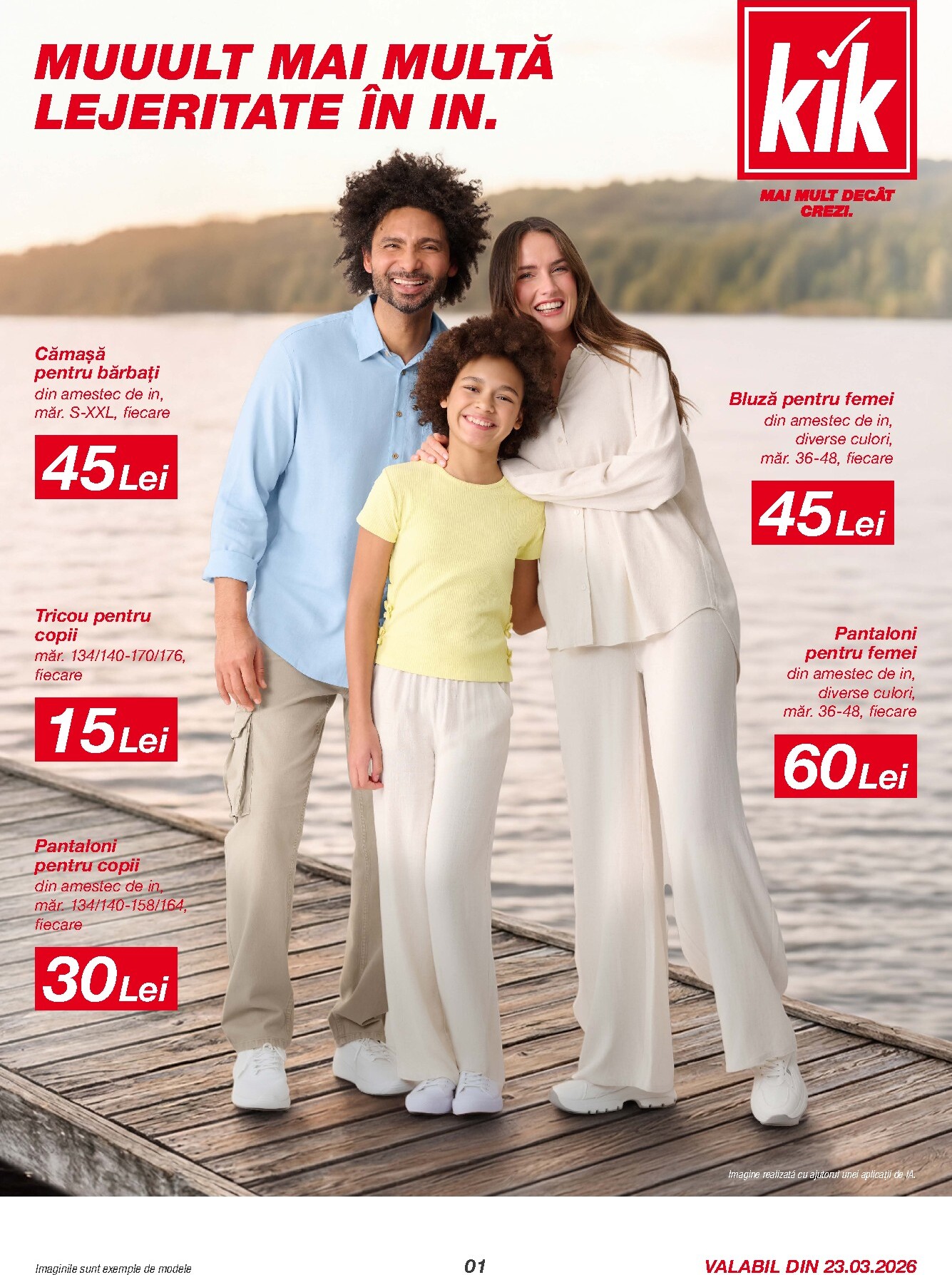 Catalog KiK online – oferte valabile din 23.03.2026