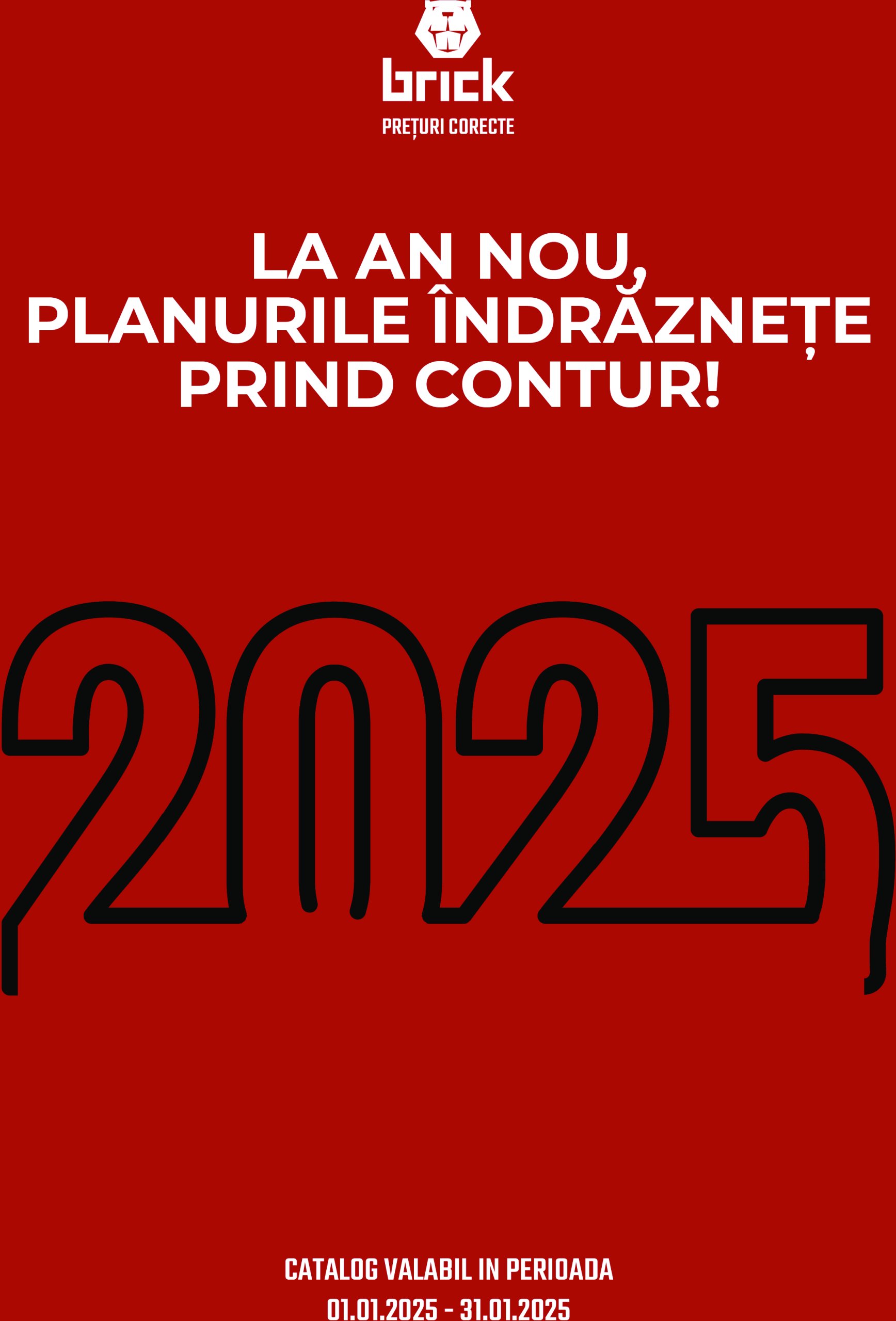 Catalog Brick valabil din 01.01. - 31.01.