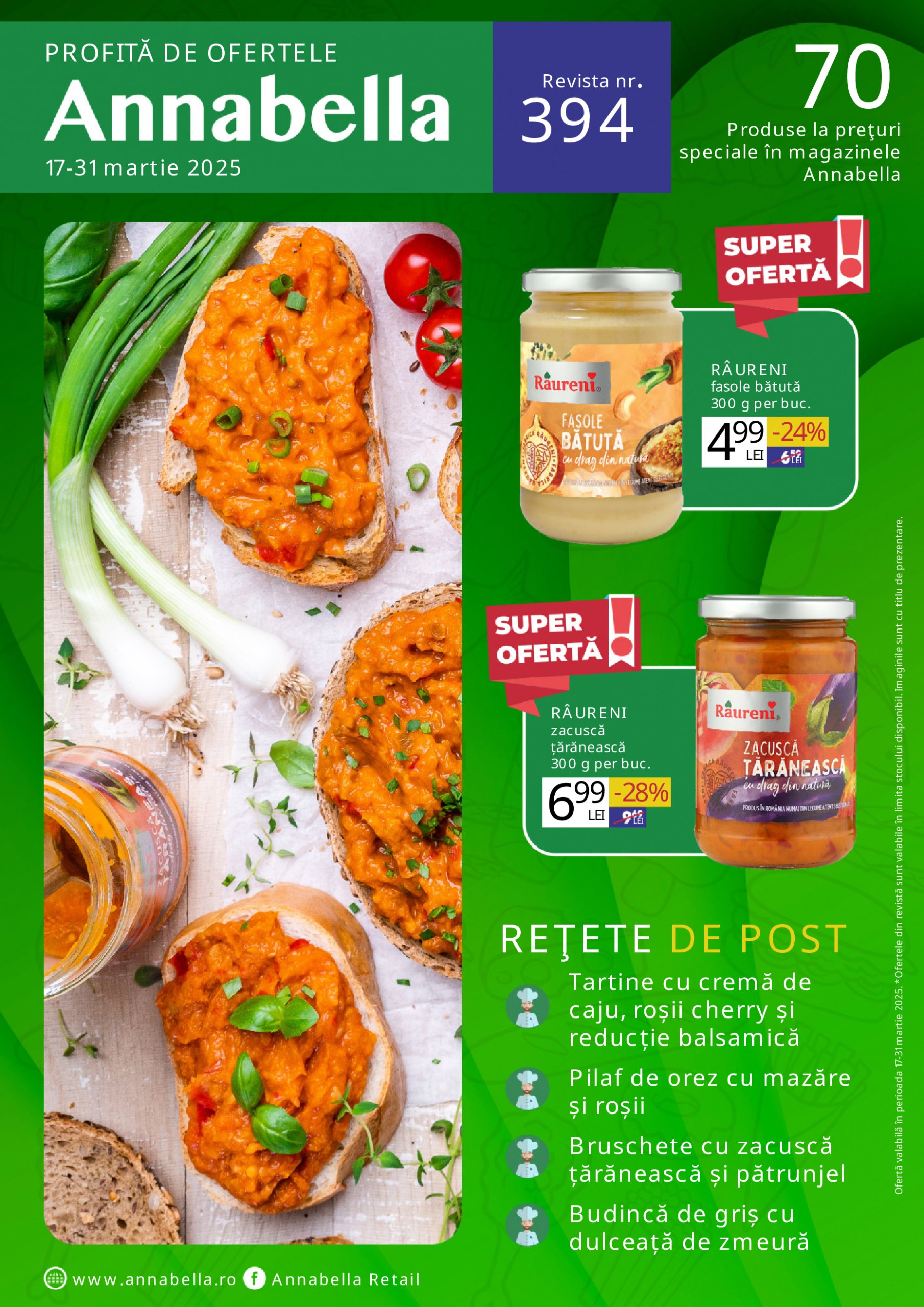 Catalog Annabella valabil din 17.03. - 31.03.