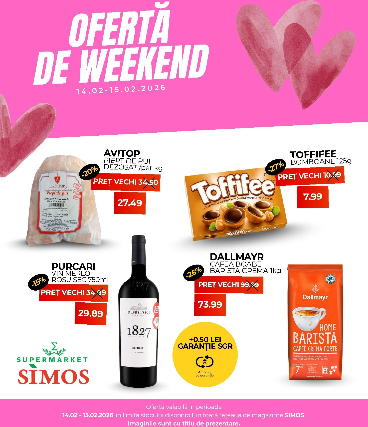 Catalog Simos - Weekend online – oferte valabile din 14.02.2026