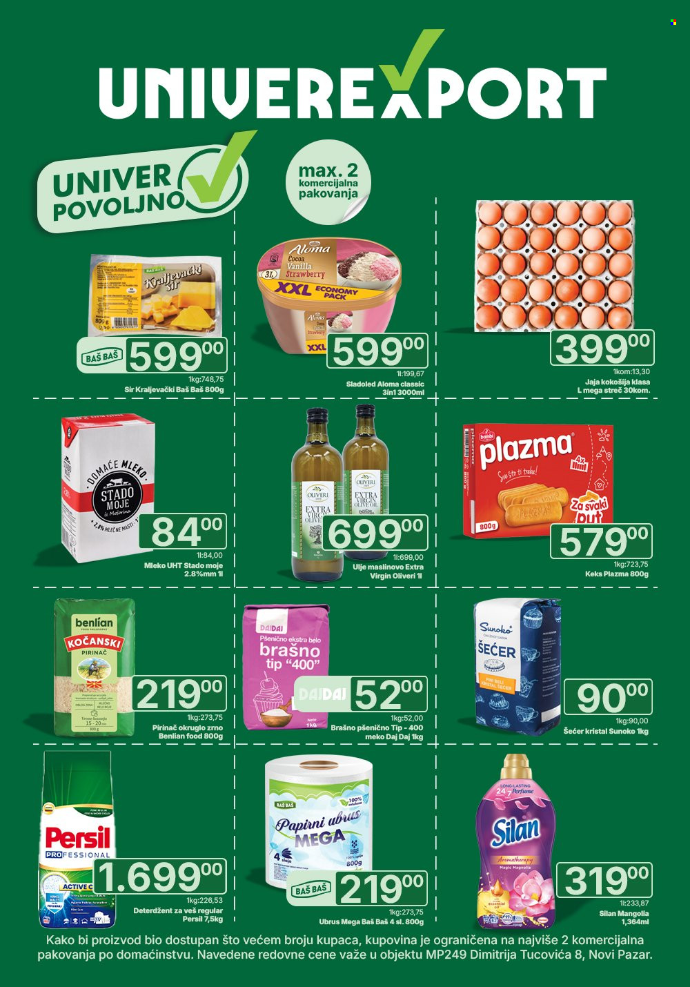 Univerexport katalog avgust 2026