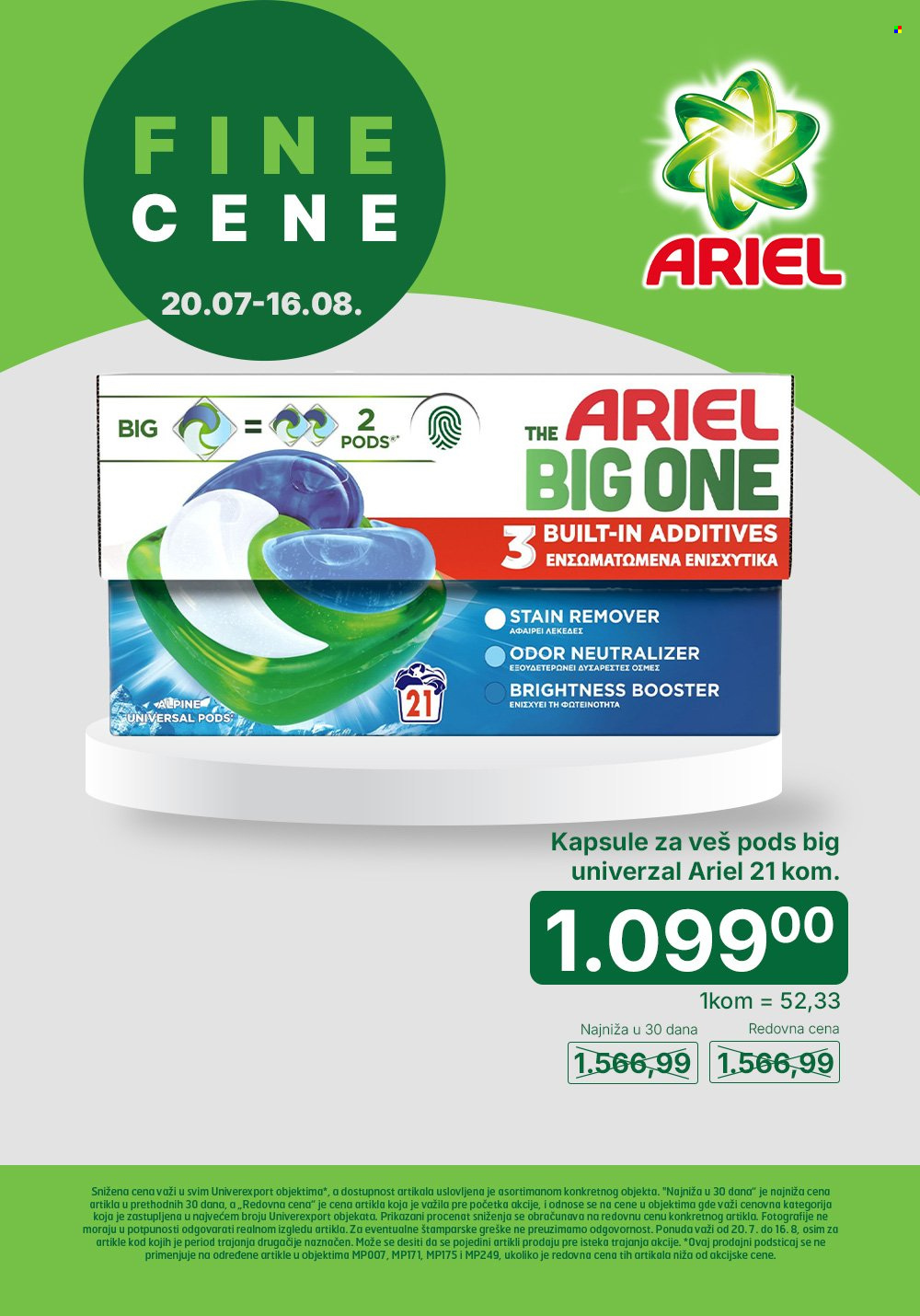 Univerexport katalog - 20.07.-16.08.2026