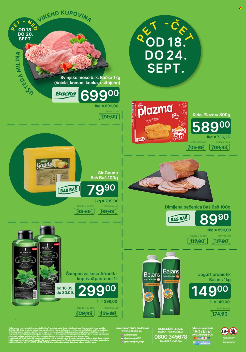Univerexport katalog - 18.09.-24.09.2026