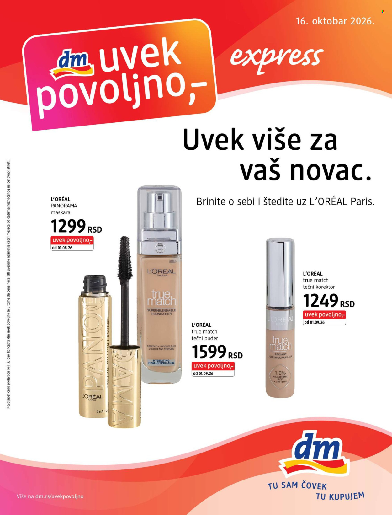 dm drogerie katalog oktobar 2026