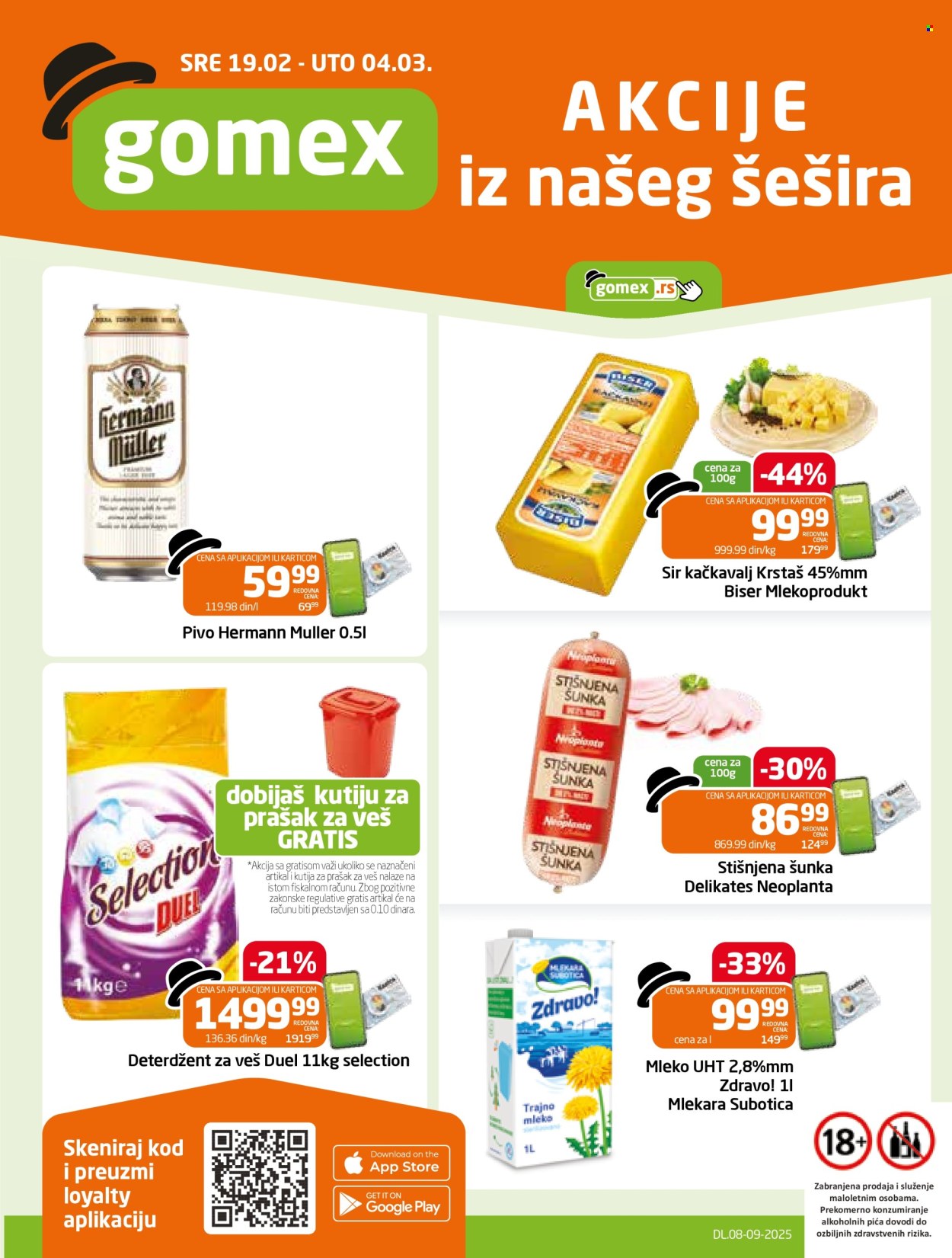 Gomex katalog - 19.02.-04.03.2025