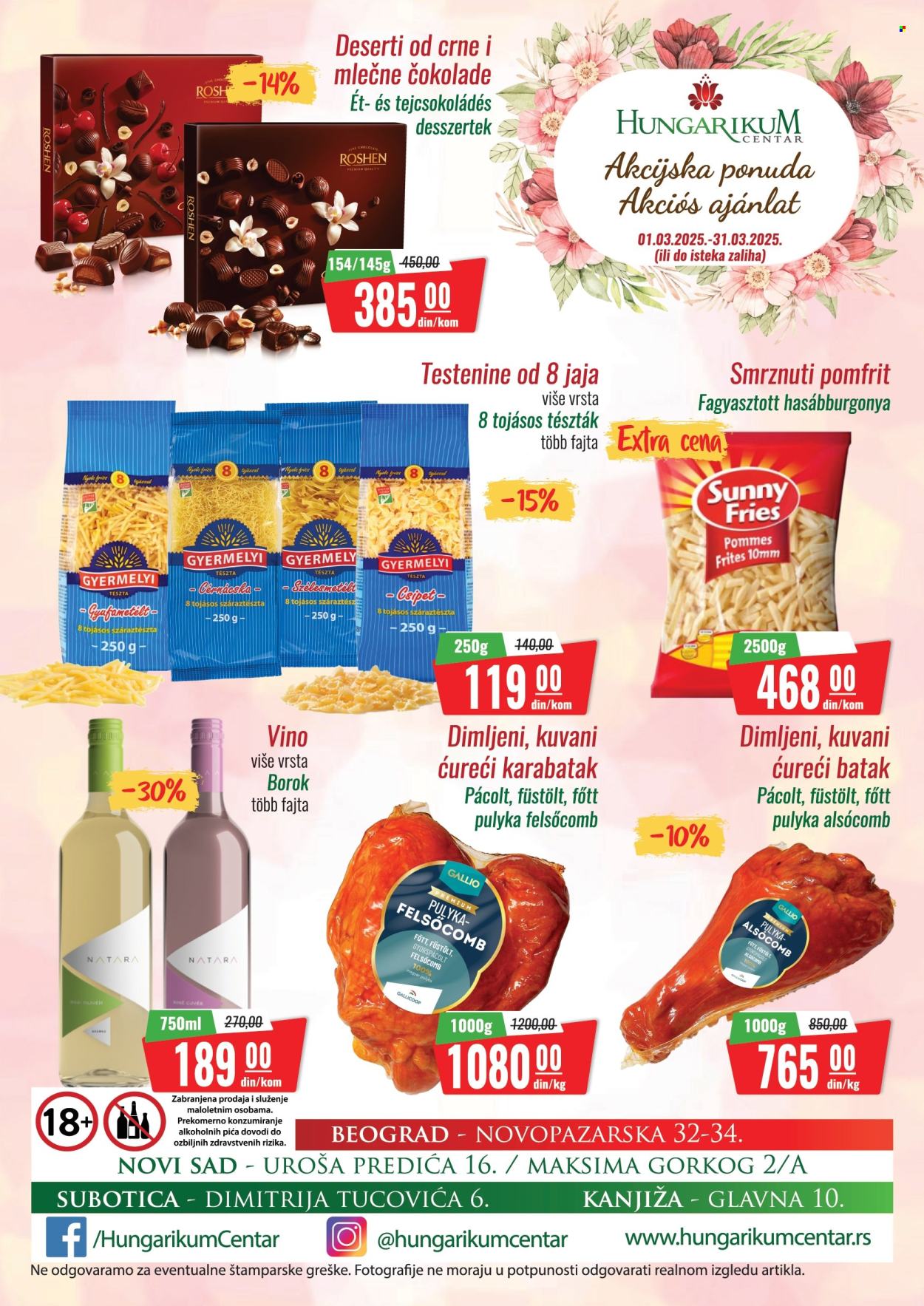 Hungarikum Centar katalog - 01.03.-31.03.2025