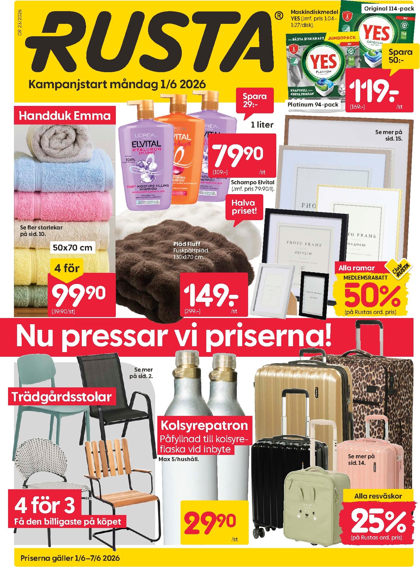 Aktuellt Rusta Reklamblad Fr n M ndag 01 06 2026 Till S ndag 07 06 2026