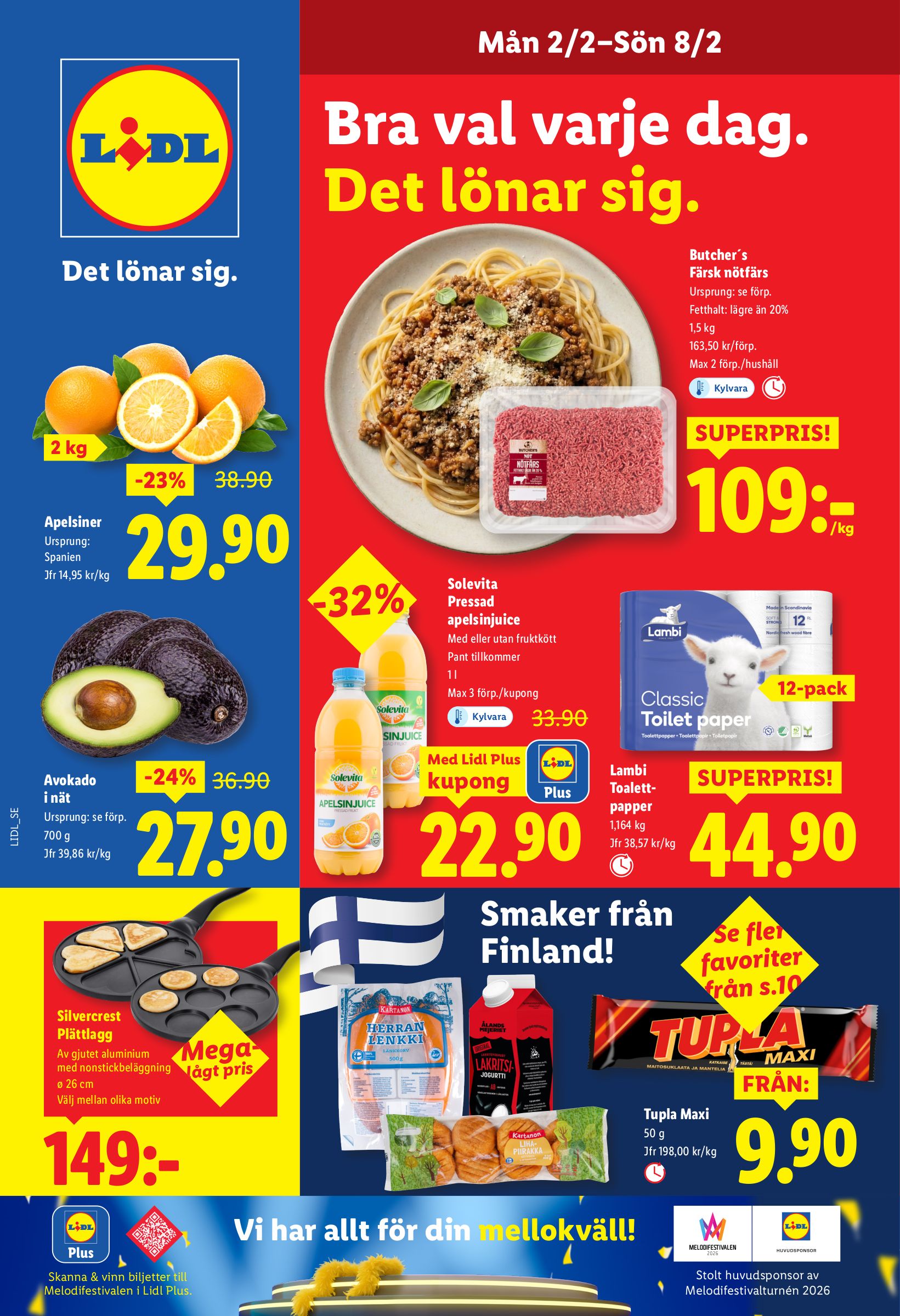 Lidl-reklambladet giltigt från 02/02 - 08/02
