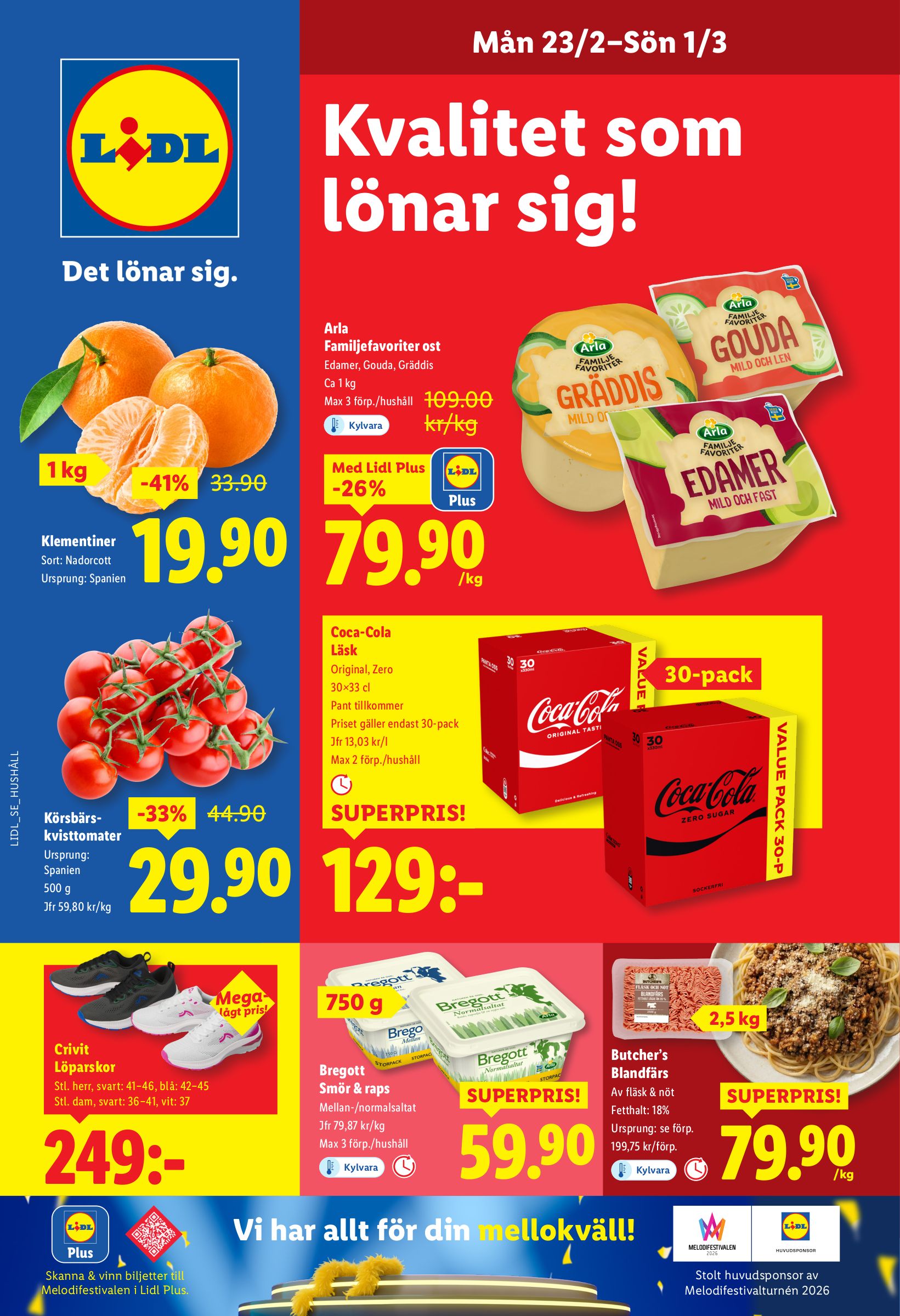 Lidl-reklambladet giltigt från 23/02/2026 - 01/03/2026