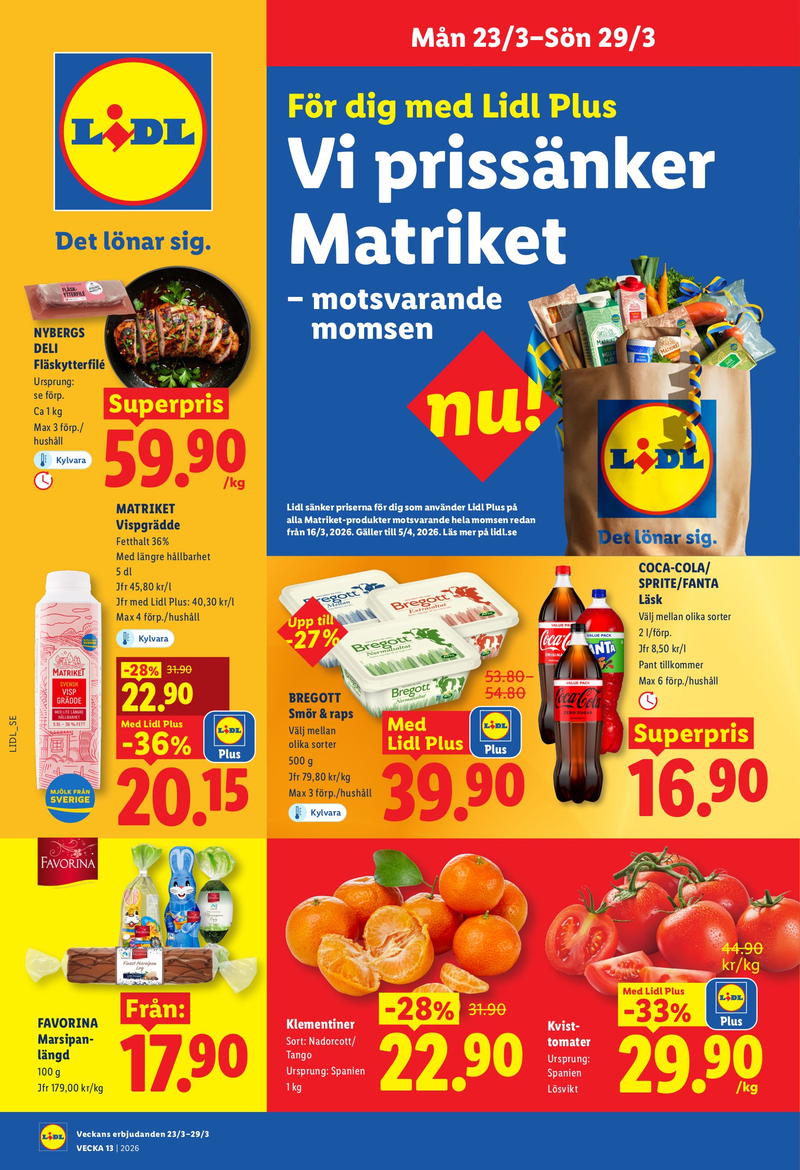 Lidl-reklambladet giltigt från 23/03/2026 - 29/03/2026