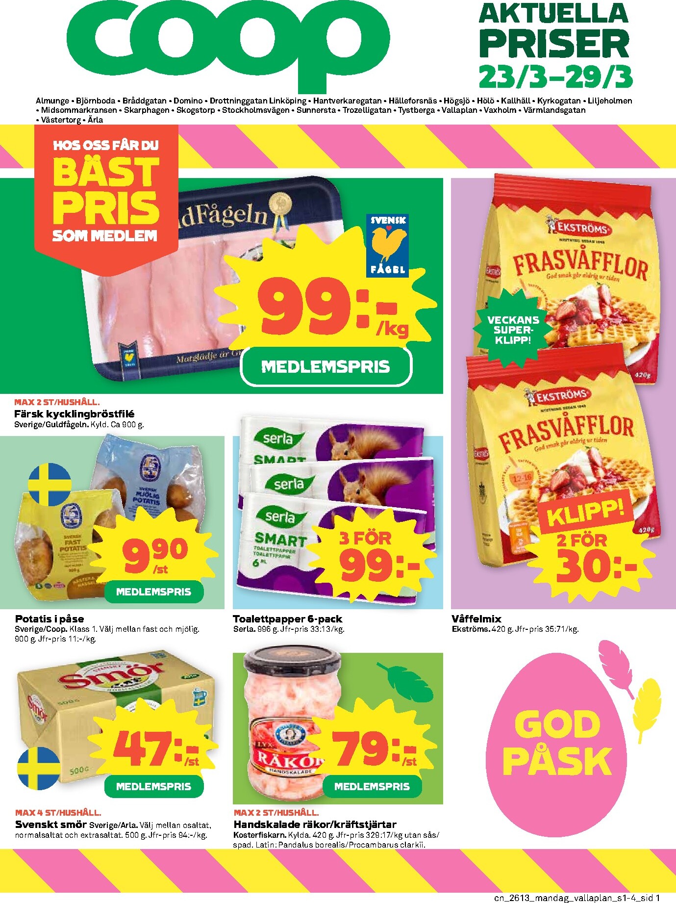 Coop-reklambladet giltigt från 23/03/2026 - 29/03/2026