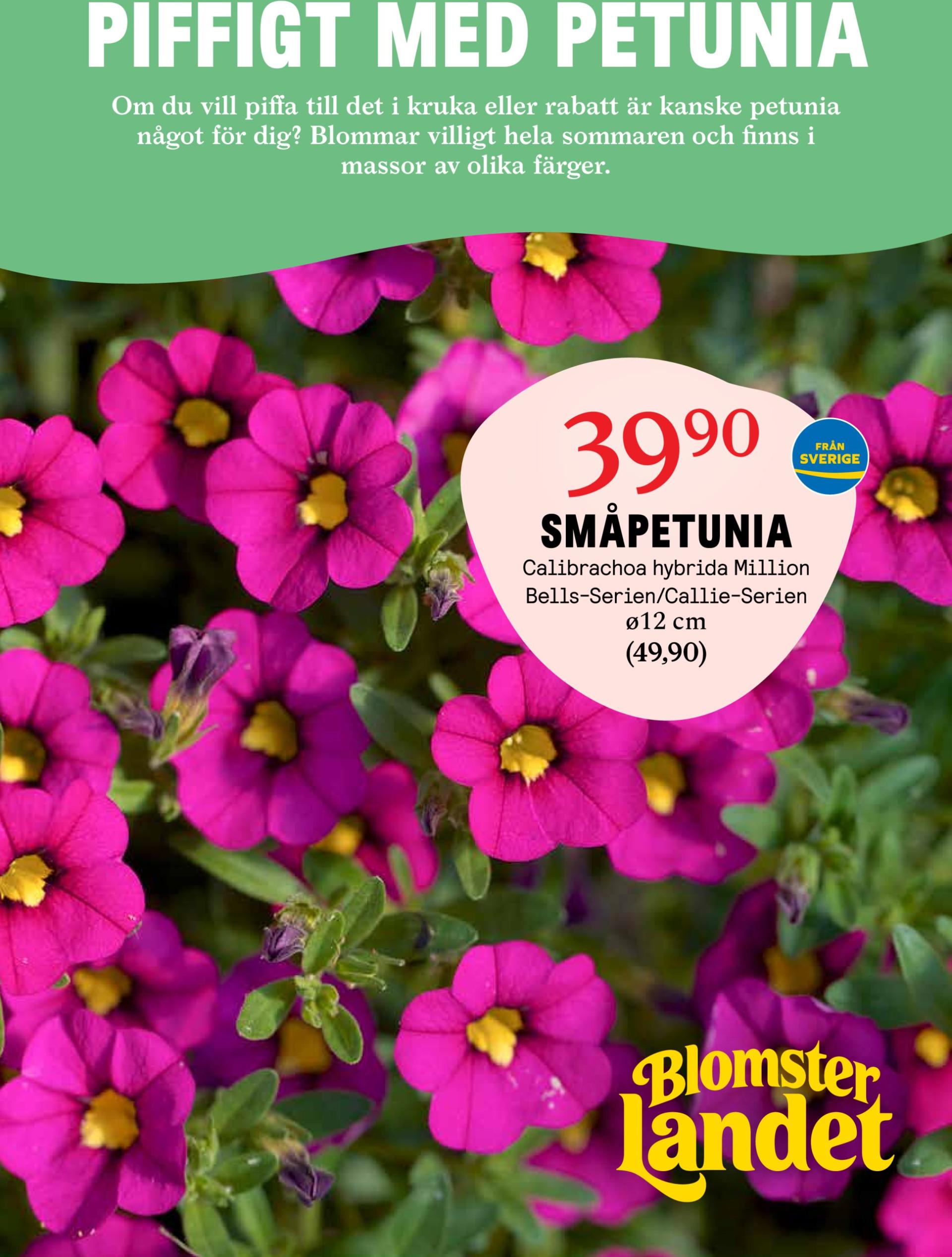 Blomster Landet-reklambladet giltigt från 12/05 - 18/05
