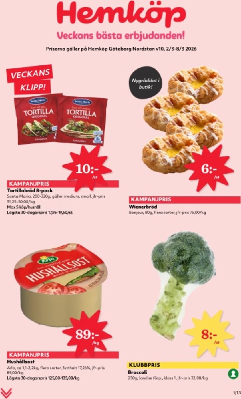 Hemköp-reklambladet giltigt från 02/03/2026 - 08/03/2026