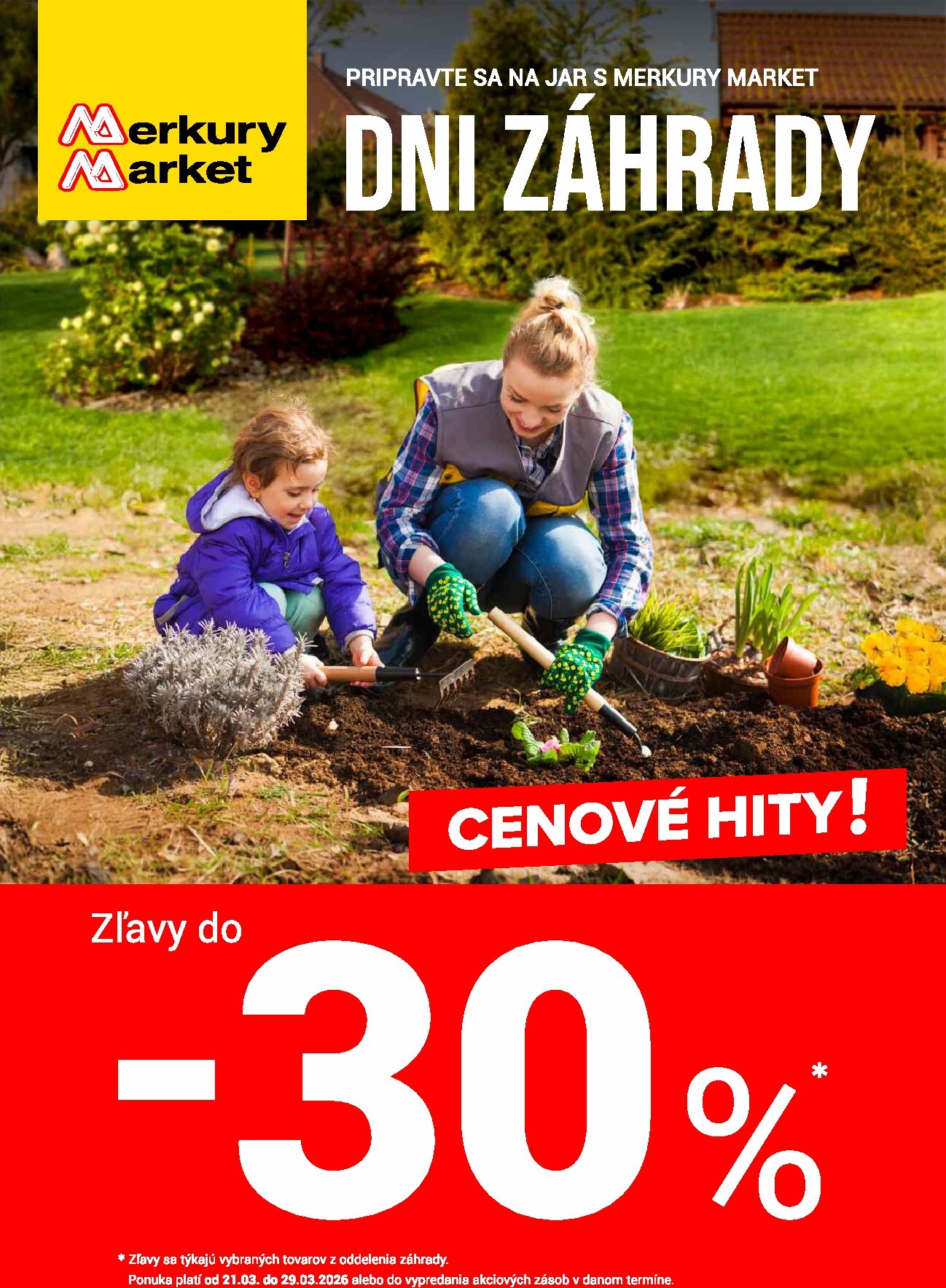 Leták Merkury Market - Dni záhrady platný od 21.03.2026 do 29.03.2026