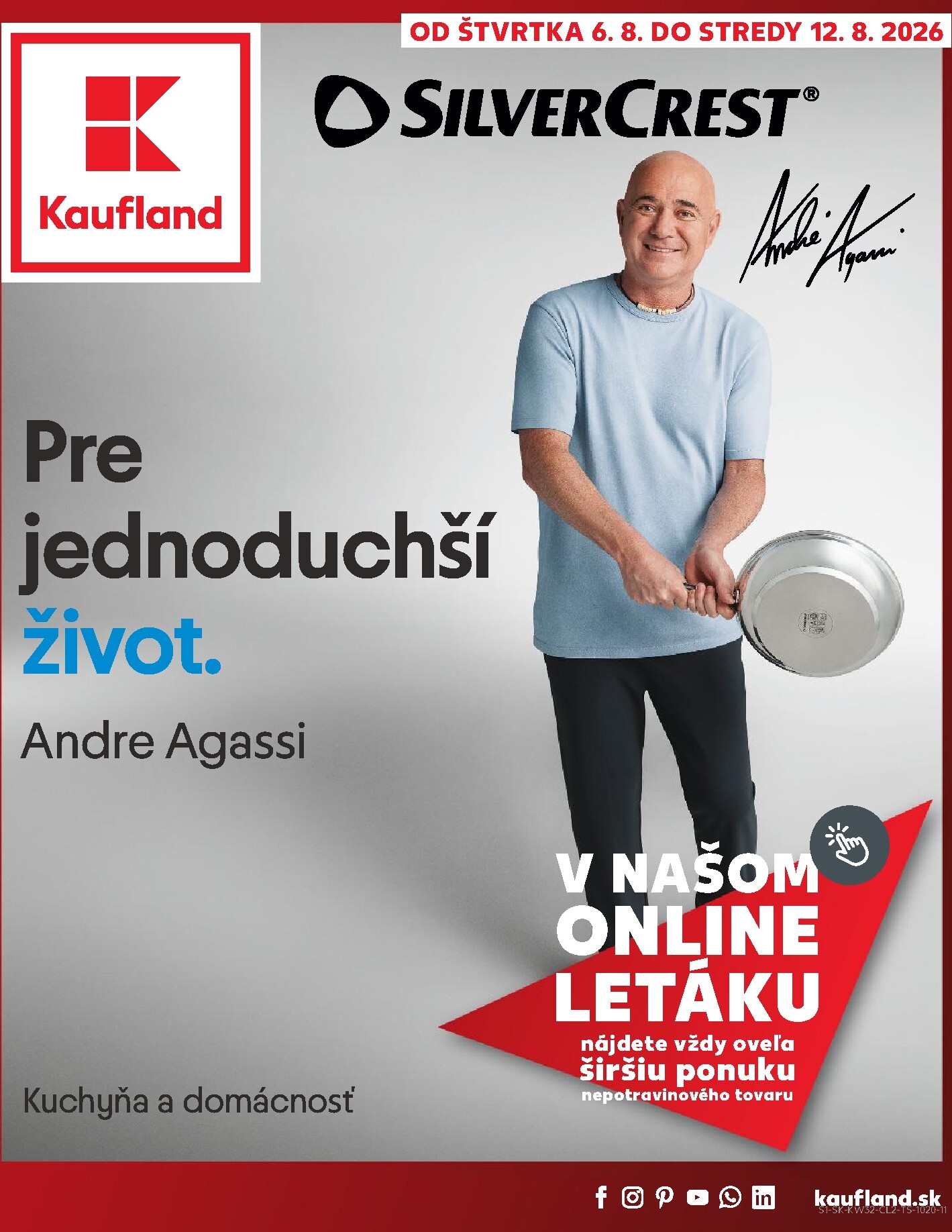 Nový Kaufland - Náě leták leták od štvrtka, 06.08.2026 do stredy, 12.08.2026