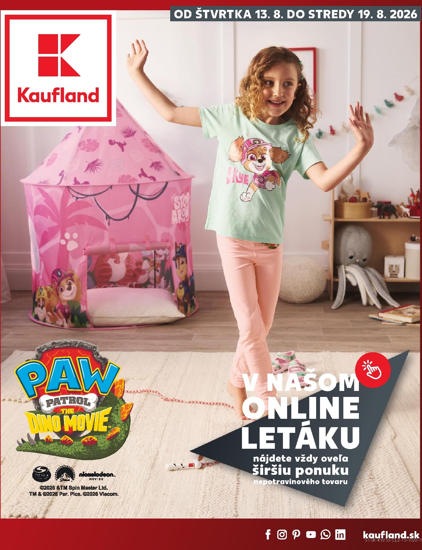Nový Kaufland - Náš leták leták od štvrtka, 13.08.2026 do stredy, 19.08.2026