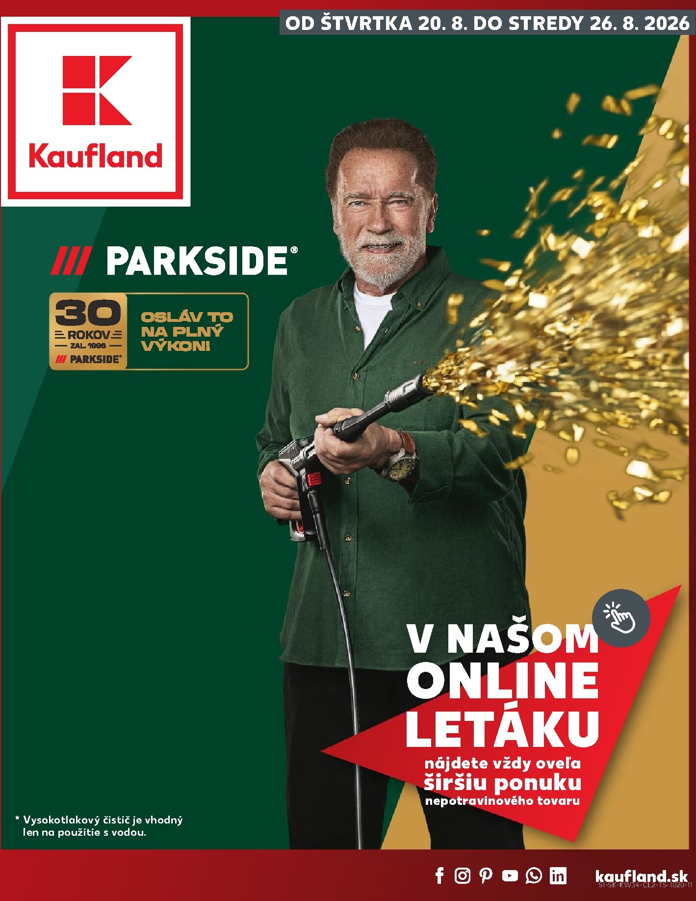 Nový Kaufland - Nonfood leták od štvrtka, 20.08.2026 do stredy, 26.08.2026