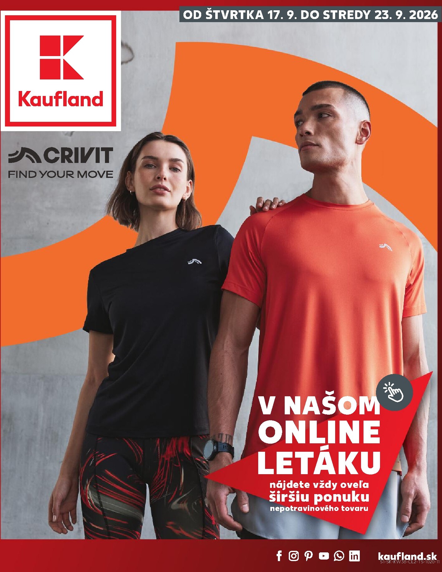 Nový Kaufland leták od štvrtka, 17.09.2026 do stredy, 23.09.2026