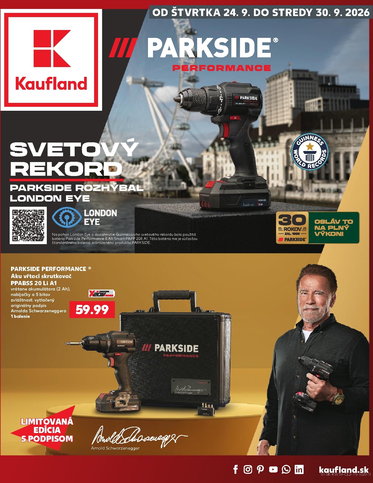 Nový Kaufland leták od štvrtka, 24.09.2026 do stredy, 30.09.2026