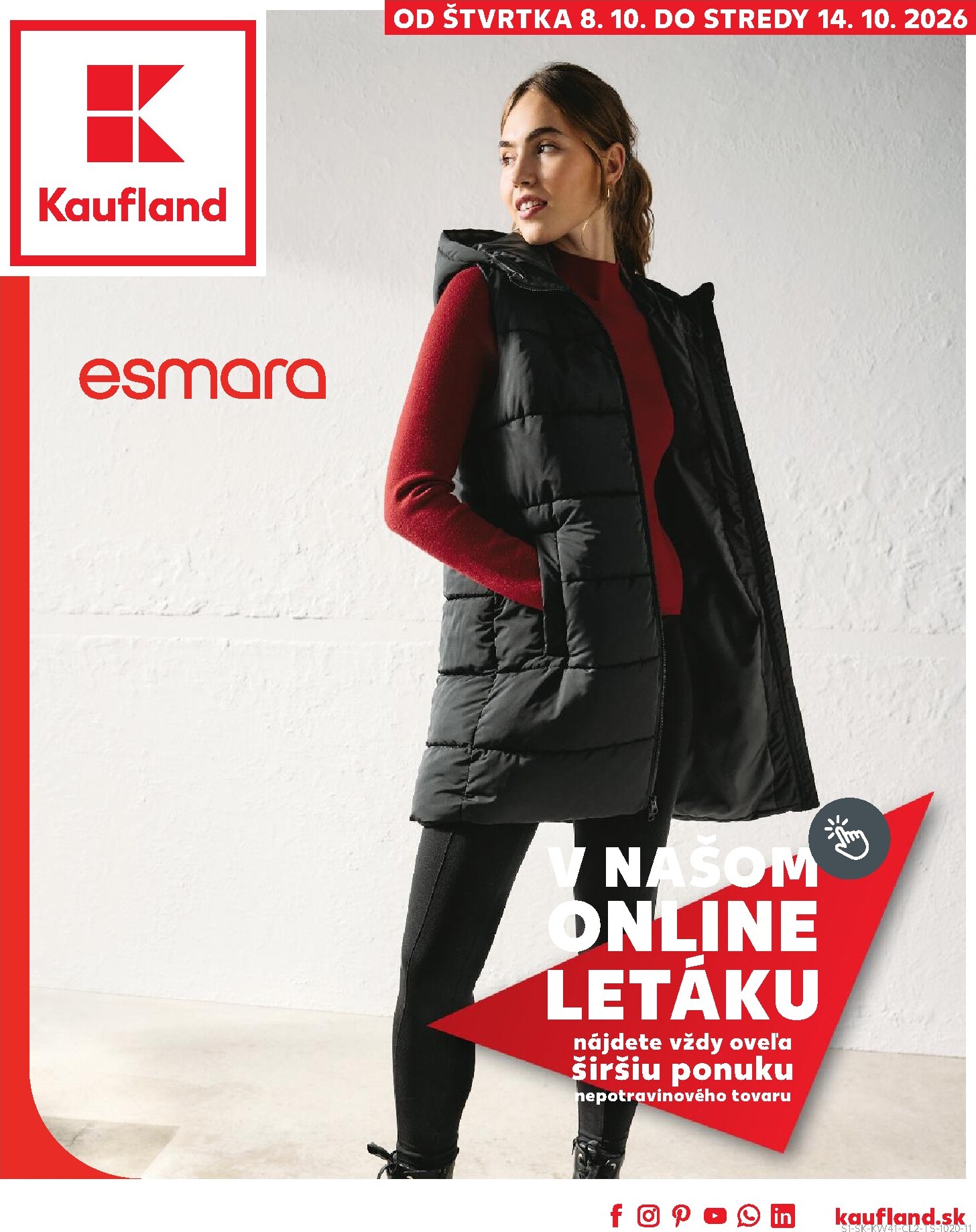 Nový Kaufland leták od štvrtka, 08.10.2026 do stredy, 14.10.2026