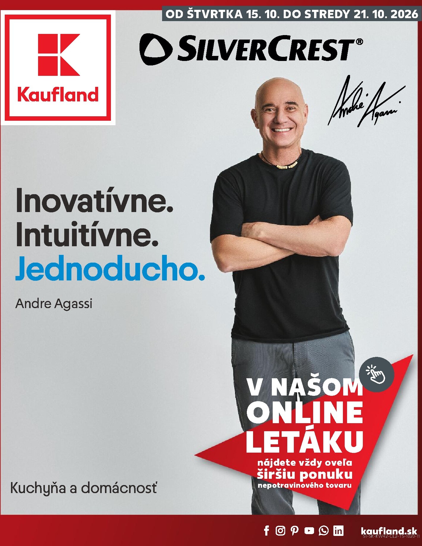 Nový Kaufland - Spotrebné zboží leták od štvrtka, 15.10.2026 do stredy, 21.10.2026