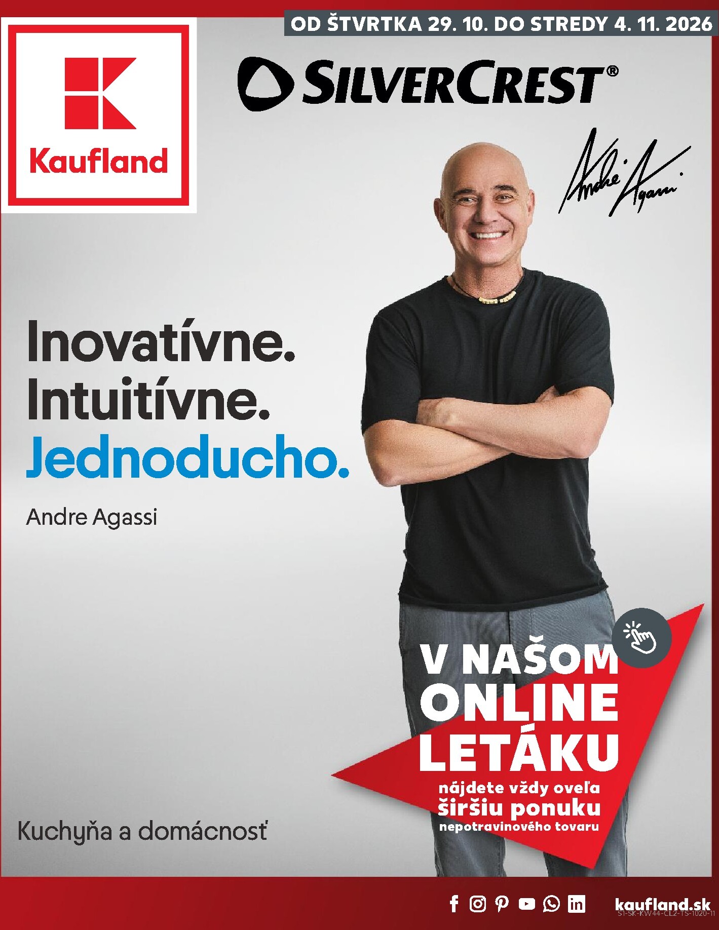 Nový Kaufland leták od štvrtka, 29.10.2026 do stredy, 04.11.2026