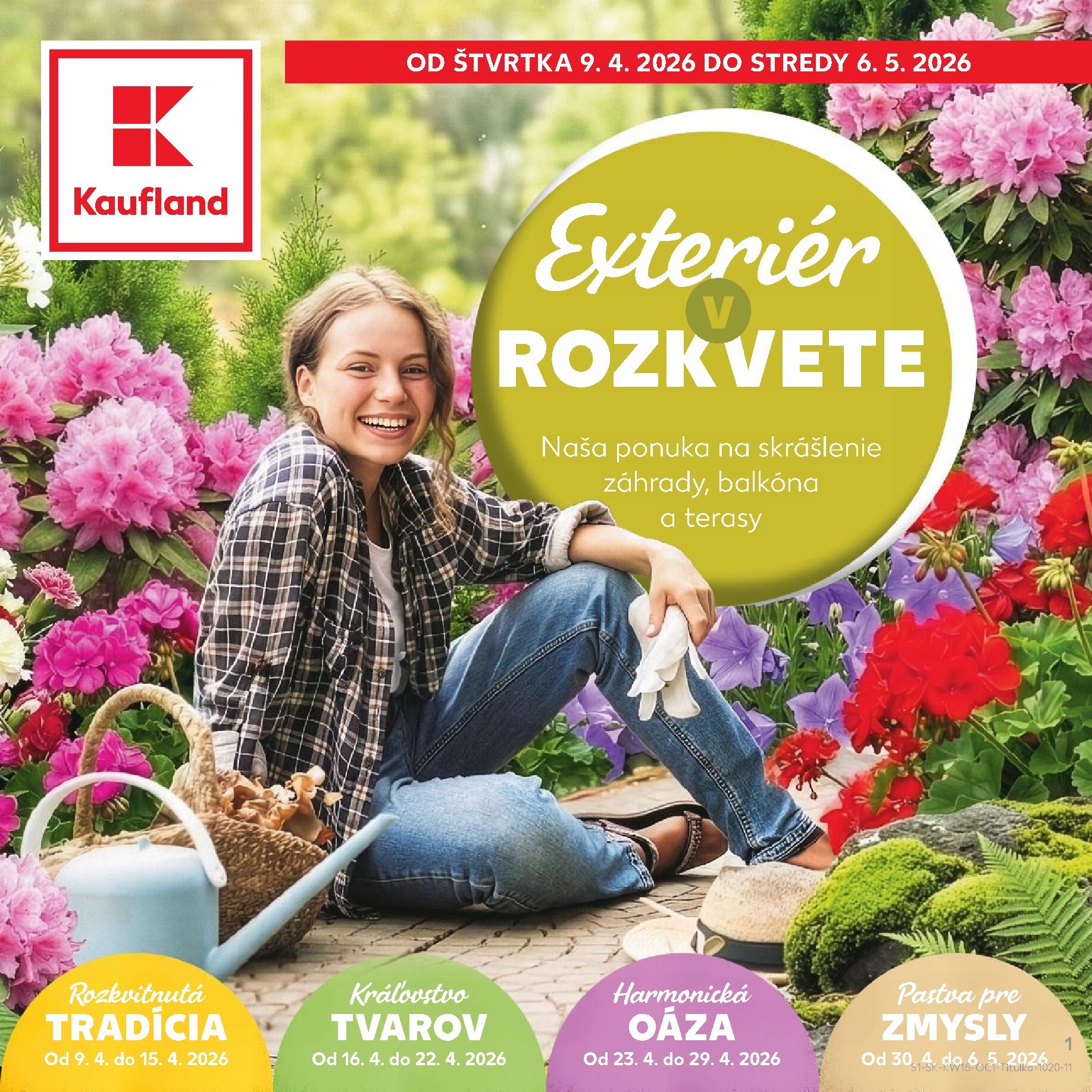 Leták Kaufland - Exteriér v rozkvete platný od 09.04.2026 do 06.05.2026