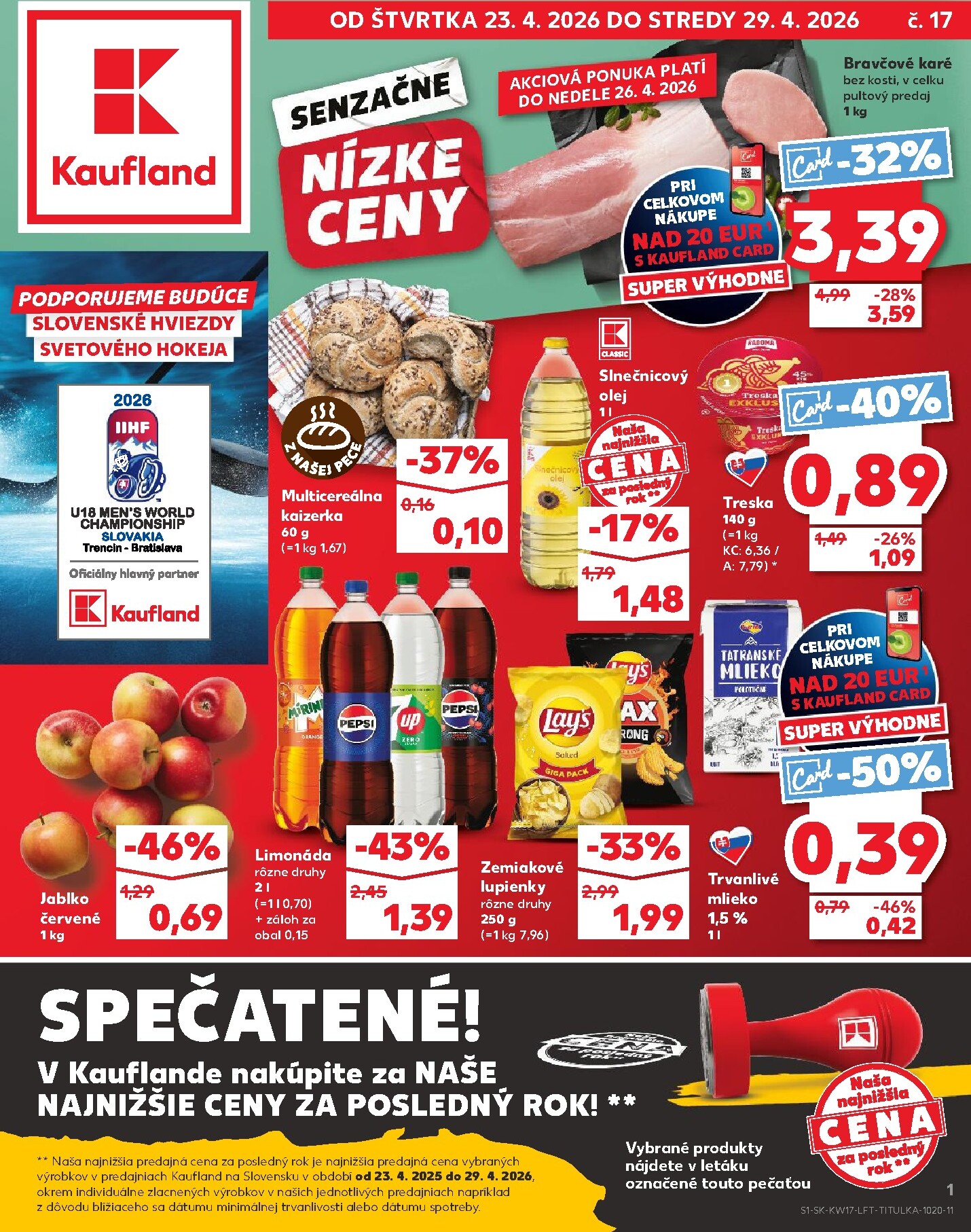 Nový leták Kaufland od štvrtka, 23.04.2026 do stredy, 29.04.2026