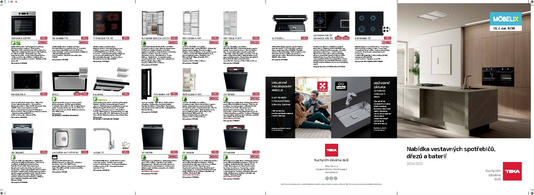 Leták Möbelix - TEKA spotrebiče platný od 31.12. do 31.12.