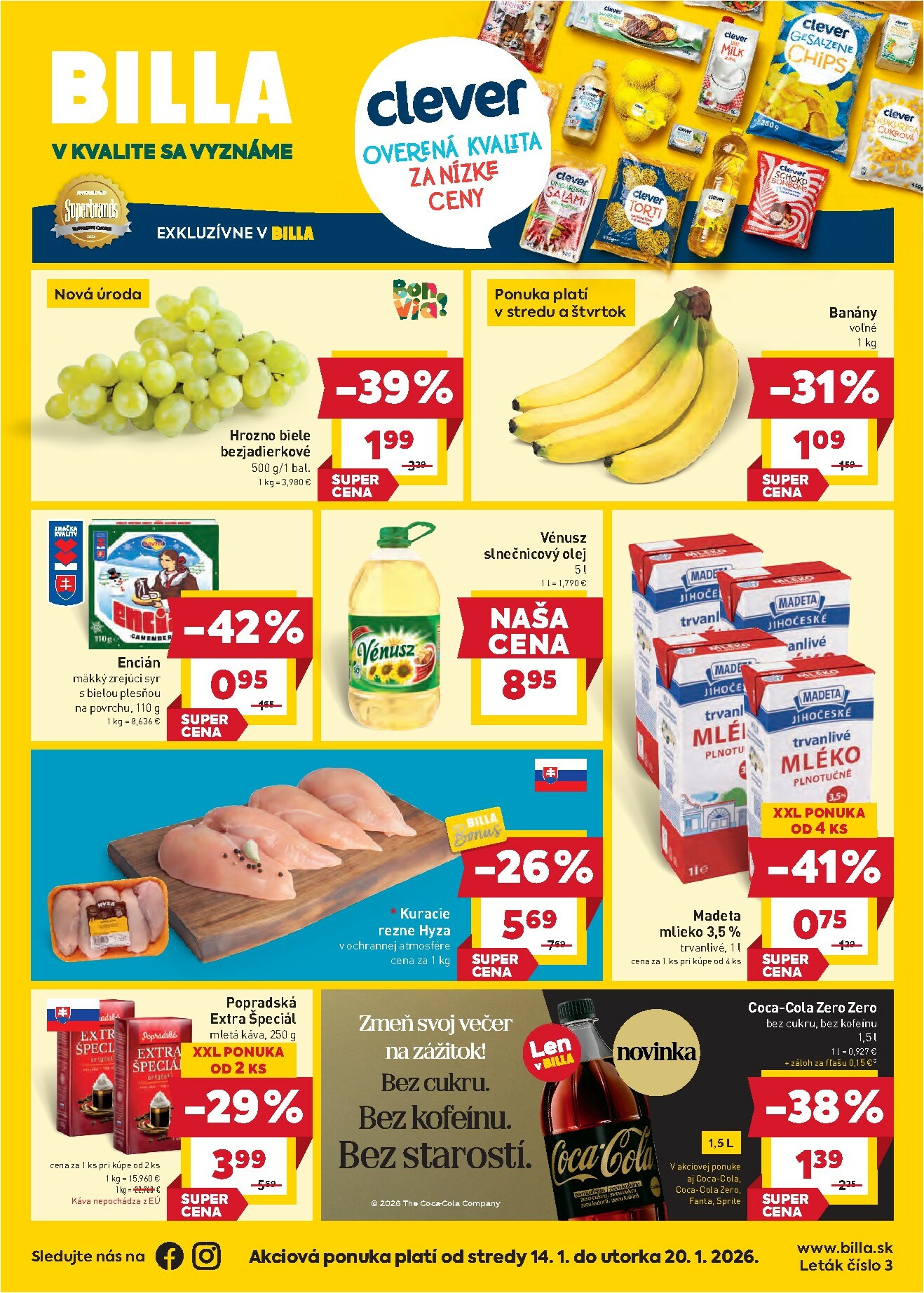 Nezmeškajte XXL zľavy v LIDL, Kaufland a Tesco: Jahody, Bravčová krkovička a Toastový chlieb - Dnes 15.1.2026, najnovšie akcie a zľavy!